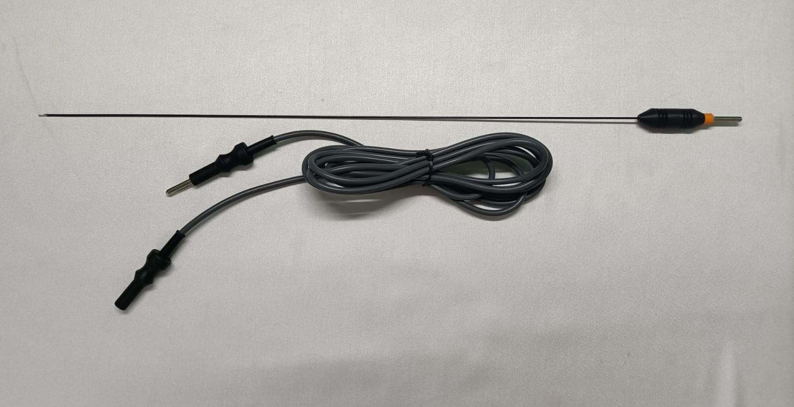 Surgical Instruments - Hysteroscopy Monopolar Electrode L-Hook Semi Rigid 5FR 40cm with Cable Reusable CE Approved. 3