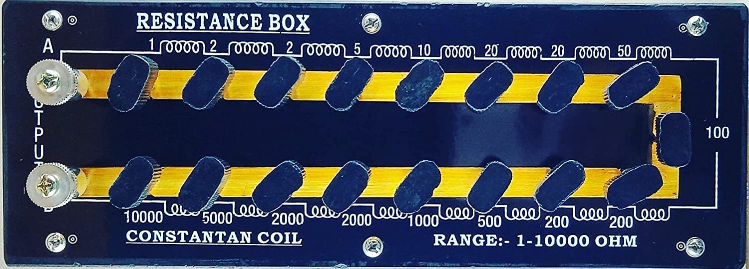 Salco Resistance Box PLUG TYPE (1-10 OHMS) 5