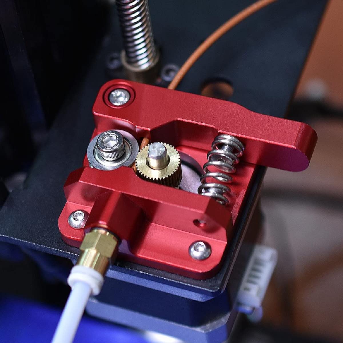 Creality Ender 3 Aluminum Extruder, Ender 3 Metal Extruder, Ender 3 Pro Extruder Upgrade MK8 Drive Feed Bowden Extruders for Ender-3 V2/ Ender-3 Pro/Ender-3 Max/CR-10/10S/ Ender 5/ ENDER5 Plus 2