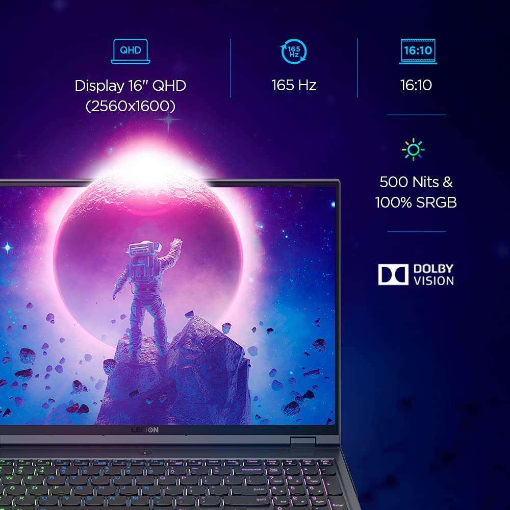 Lenovo Legion Gaming Laptop (AMD R7 5000 Series/16GB RAM & 1TB SSD Storage/3060 Graphics)+Logitech G402 Gaming Mouse+Logitech G435 Gaming Headset - White 3