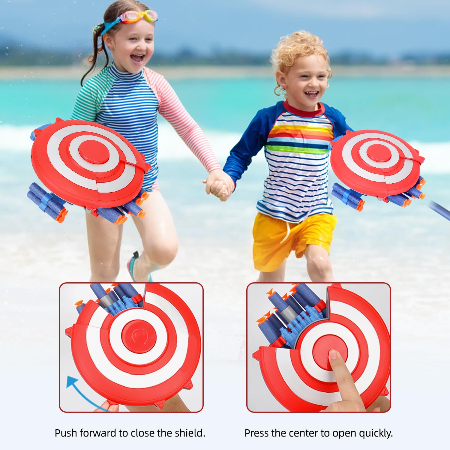 Keivon Spider Web Shooter for Kids Shield Dart-Blasting Shooting Toys for Guns Superhero Boys Grils Roleplay Gift for Age 6 7 8 9+ Years Old Birthday Party Halloween Christmas 5