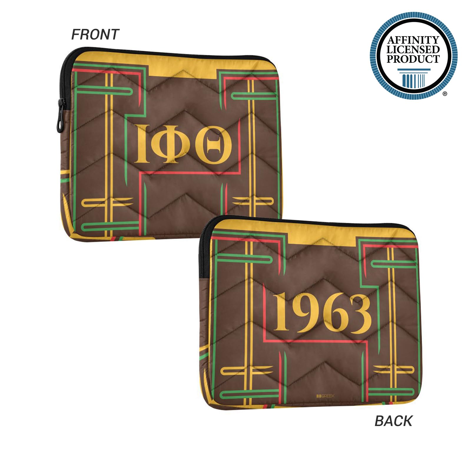 BBGreek - Iota Phi Theta Gifts - Officially Licensed - Laptop Sleeves - Maze 3
