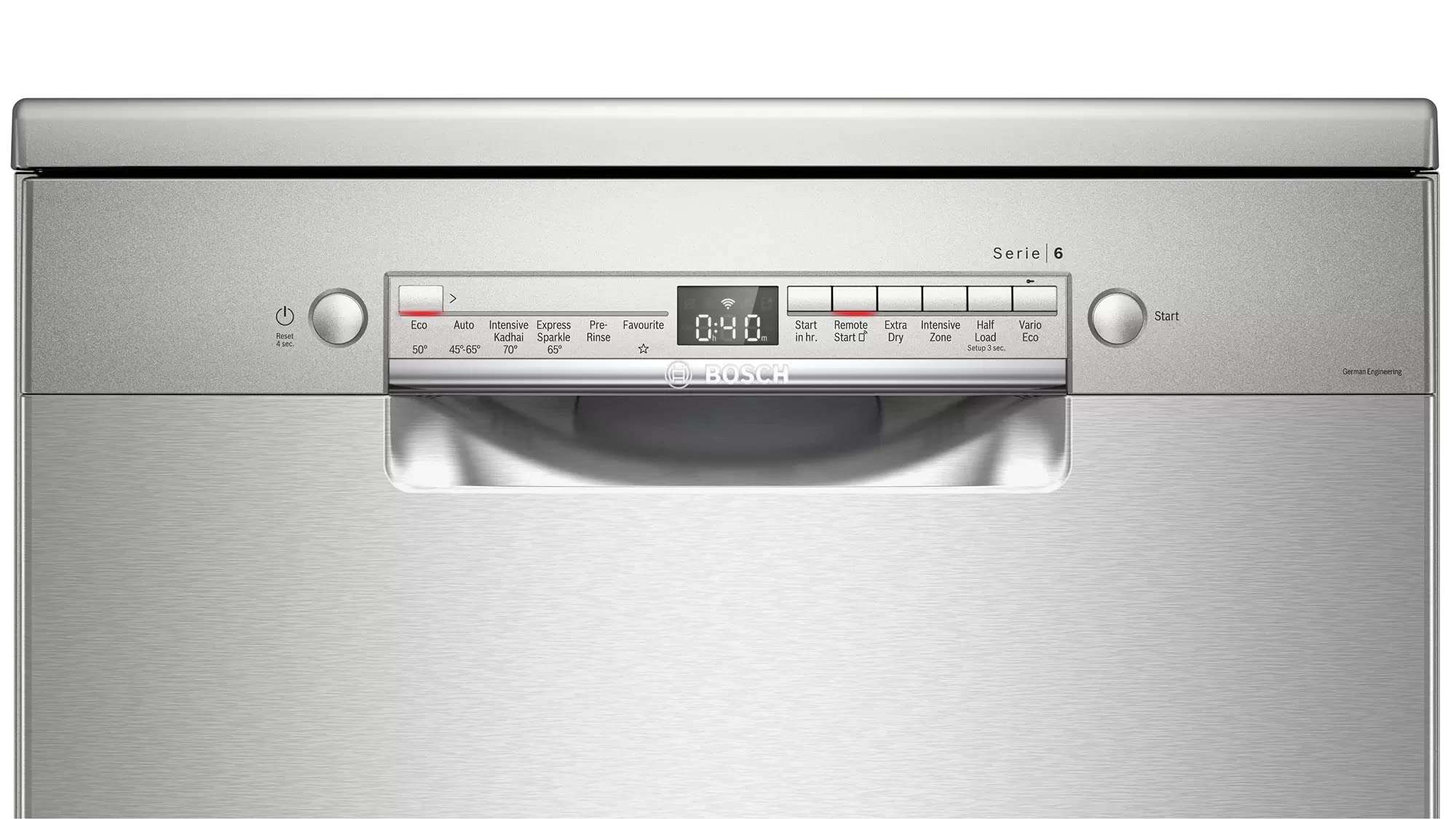 Bosch 13 Place Settings free-standing Dishwasher (SMS6ITI01I, Fingerprint free steel) 3