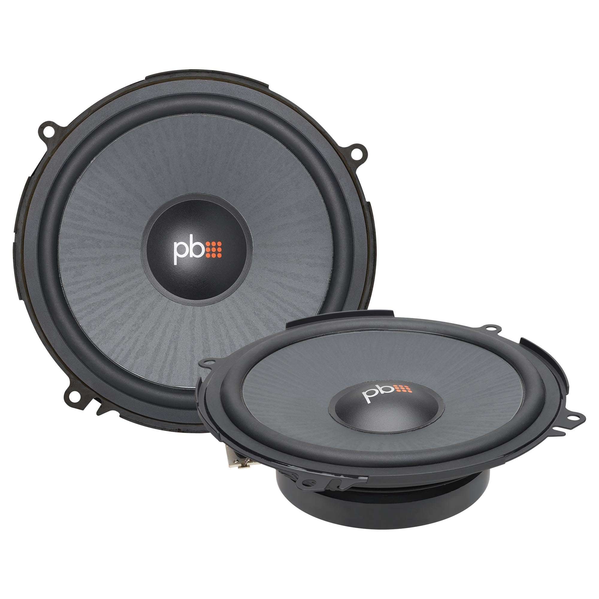 PowerBass OE700-TY - 7" Toyota Plug and Play Mid Range Drivers, Pair 90Wrms / 270Wmax - no Grills (2 ohm) 1