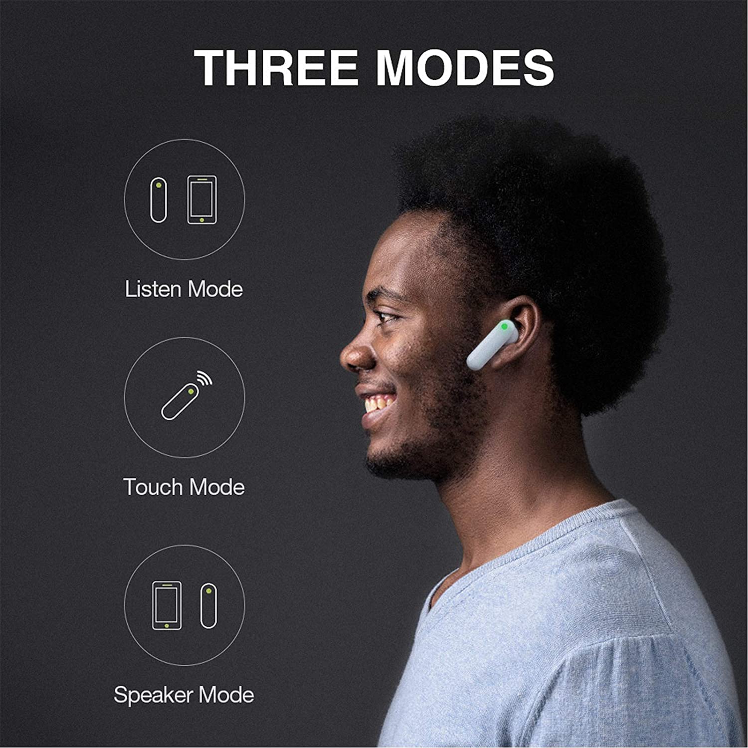 Timekettle M2 Language Translator Device - Supports 40 Languages & 93 Accent Online, Voice Translator Earbuds in Real Time, Wireless Translator Device for Travel & Business, Fit for iOS & Android 3