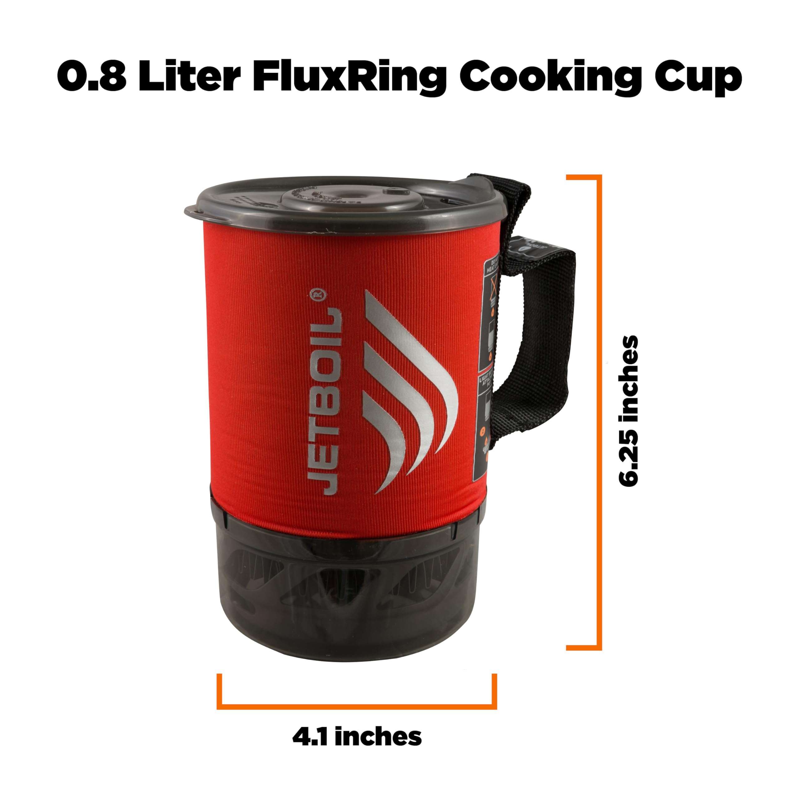 Jetboil MicroMo Camping Stove, Tamale, Ultralight Cooking System 3