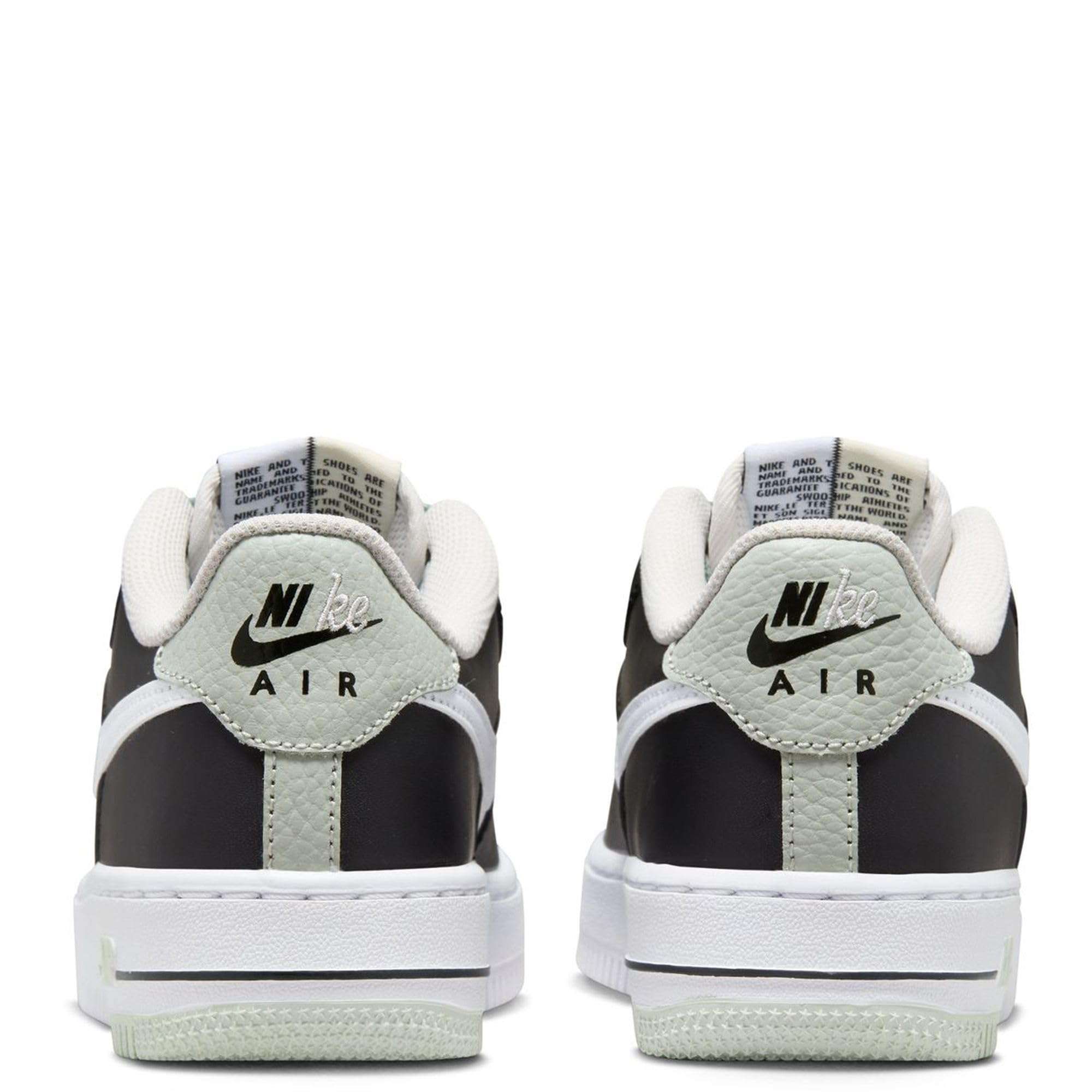 Nike Big Kid's Air Force 1 LV8 1 Black/Light Silver-Phantom (FB9035 002) - 4.5 5