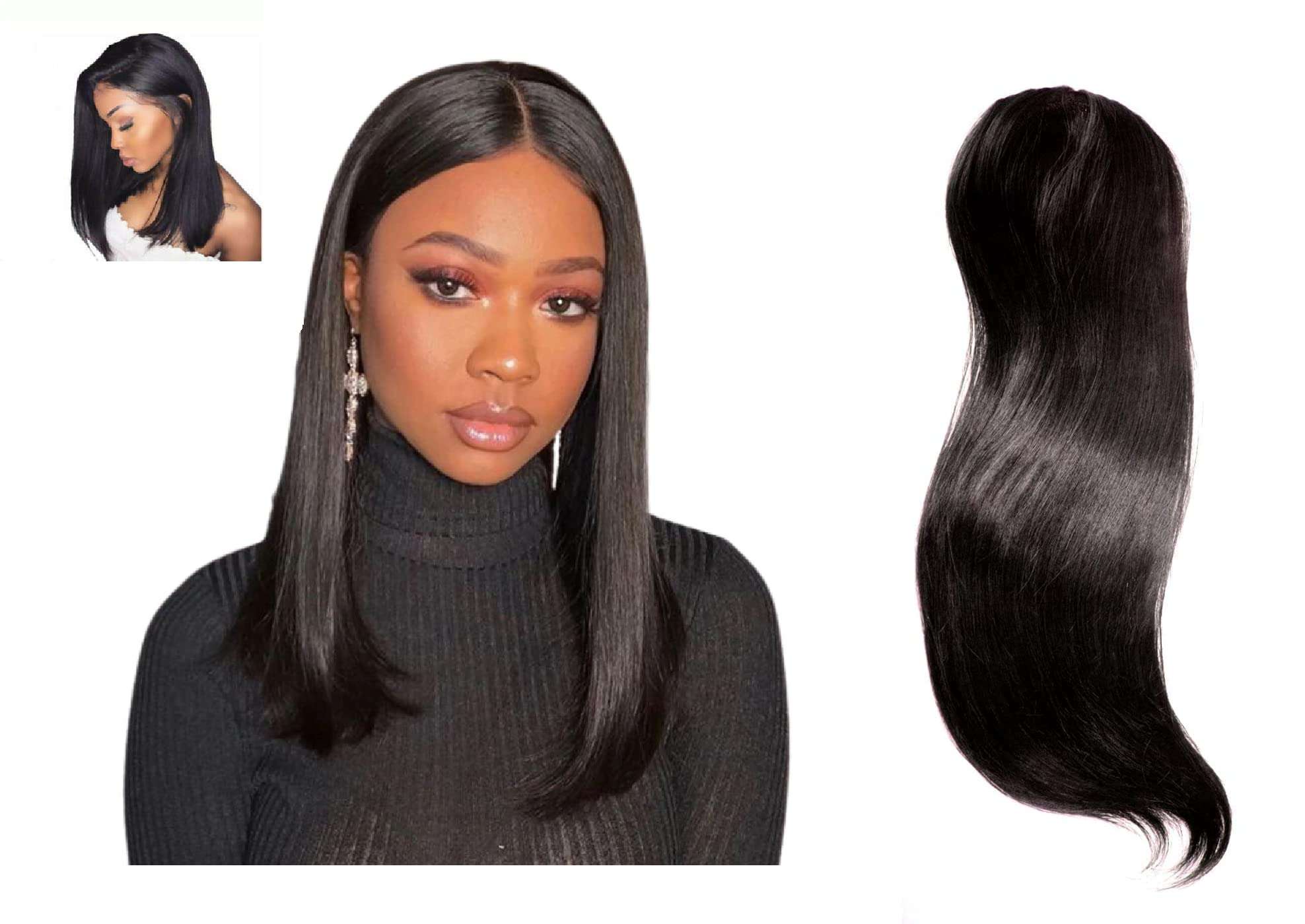 Verbier Side Cover Up Hair Volumizer Extension For Women Black 1