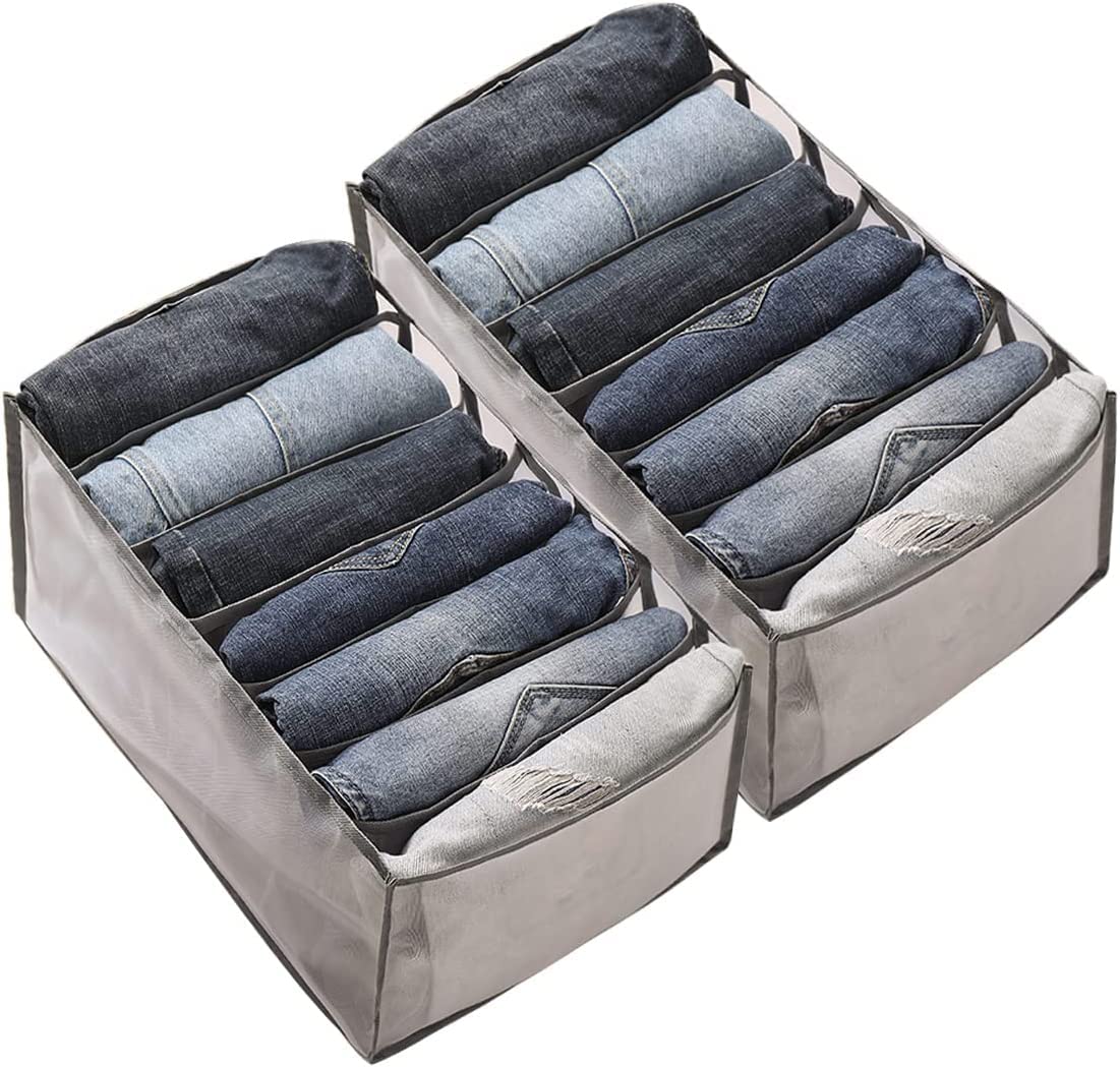 ABJI Multipurposes Rectangular Flodable Storage Box, Drawer Storage and Cloth Organizer, Pack of 1 (Multicolor) 5