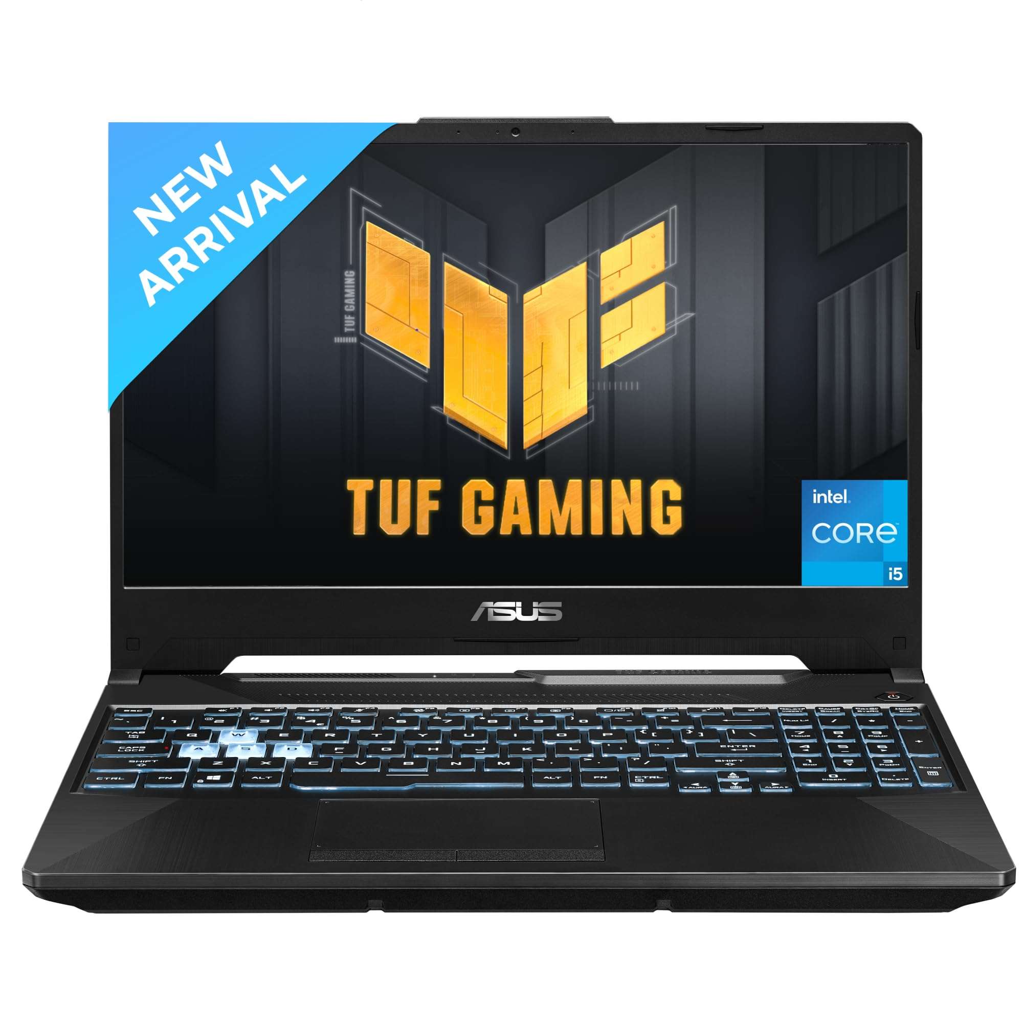 ASUS TUF Gaming F15 - AI Powered Gaming Laptop, Intel Core i5-11400H 11th Gen, 15.6-inch (39.62 cm) FHD 144Hz, (8GB/1TB/4GB NVIDIA RTX 2050/Win 11/Backlit KB/Black/2.30 kg),FX506HF-HN026W 1