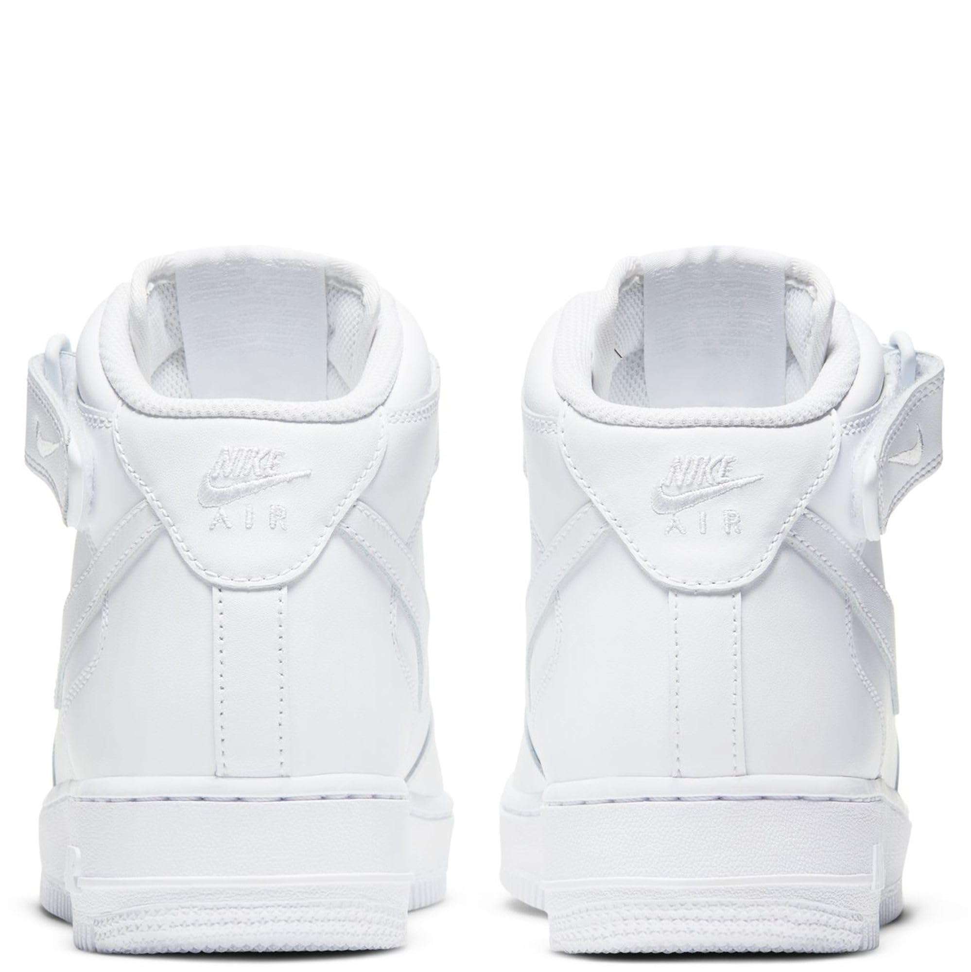 Nike Women's Air Force 1 '07 Mid Shoes (White White White 100, us_Footwear_Size_System, Adult, Women, Numeric, Medium, Numeric_9_Point_5) 3