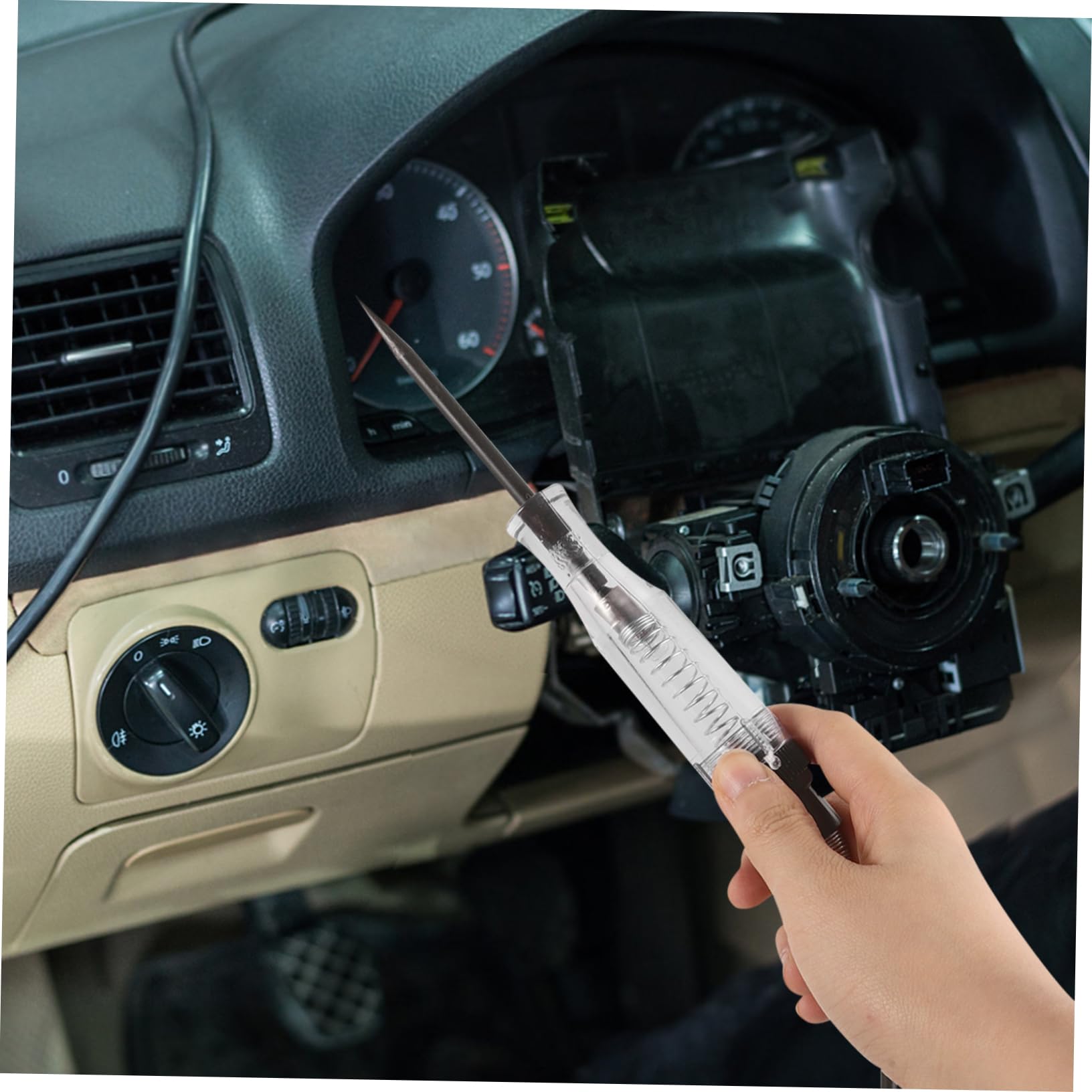 Garneck Voltage Sensitivity Tester Automotive Circuit Tester Electrical Tester Wire Tester Electric Auto Circuit Tester 4