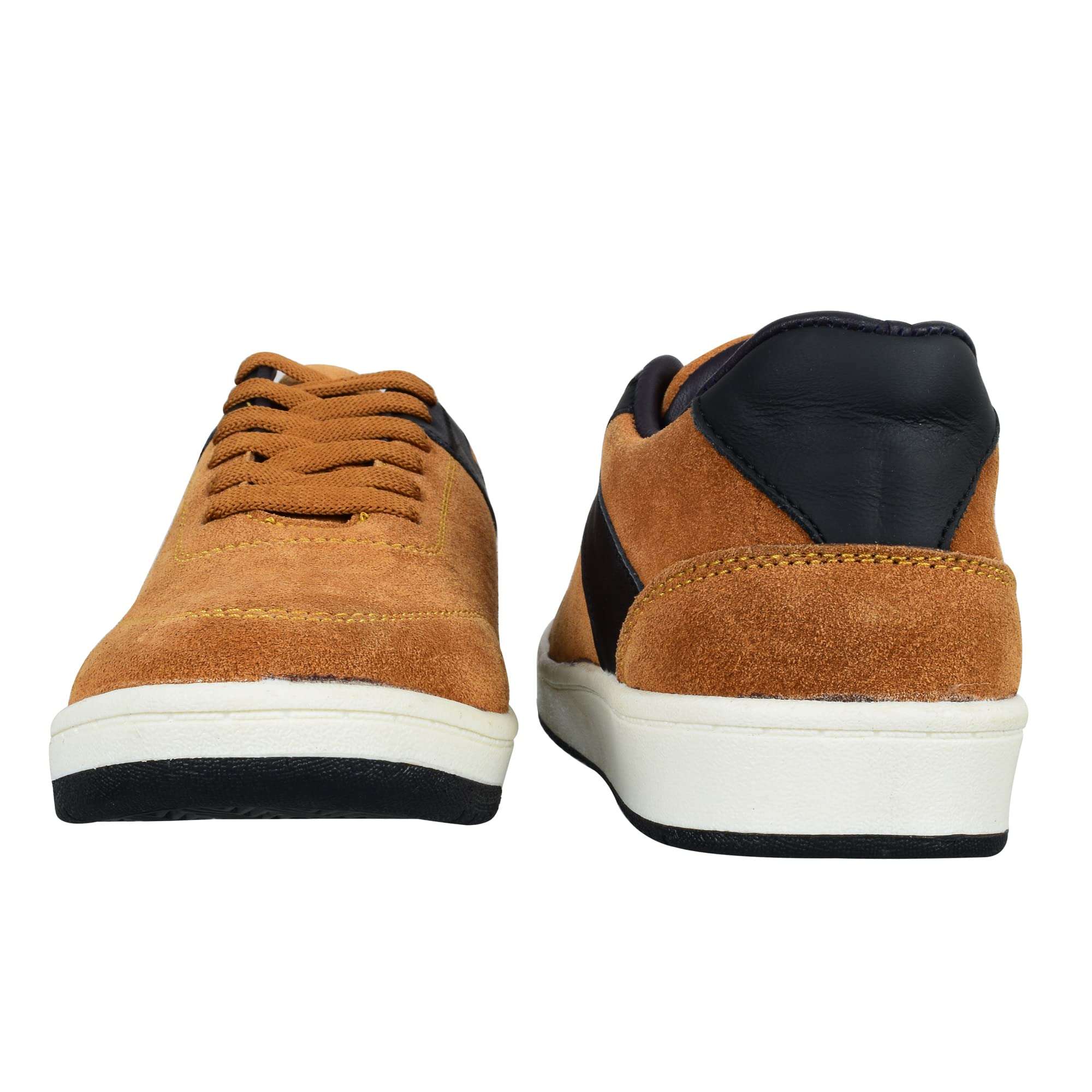 ALINTINO Men's Leather Casual Shoes - AC3001 (Tan, Numeric_8) 3