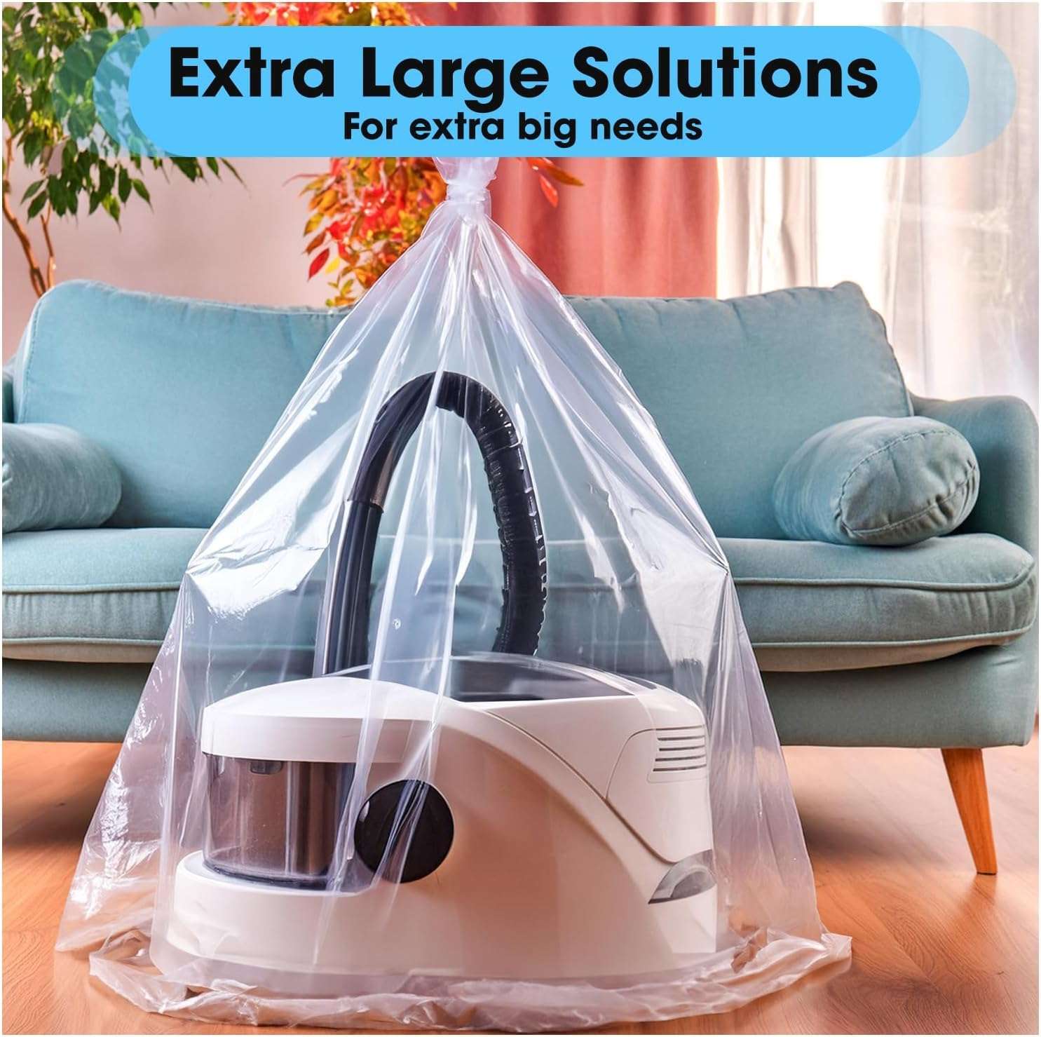 Large Size Suitcase Cover Bags Dustproof Luggage protector cover for Trolley Travel almirah storage Dirt & Dust Waterproof Clothes (Pack of 10) 4