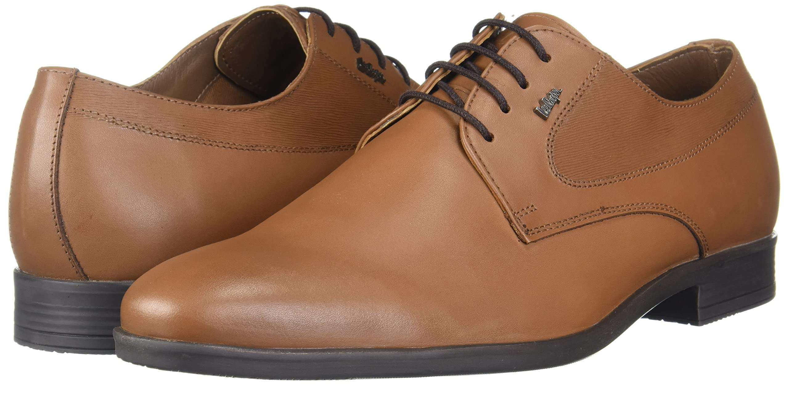 Lee Cooper Men's LC4049E TAN Leather Oxford-9 UK (43 EU) (LC4049ETAN) 3