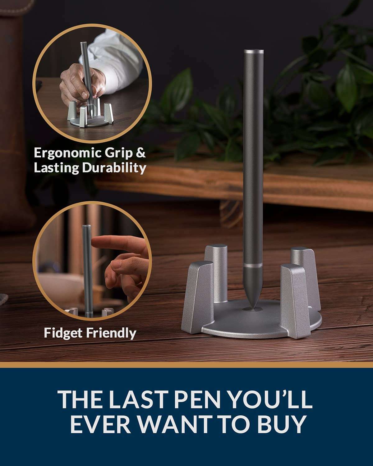 novium Hoverpen Aluminum Parent (Dark Gray) 4