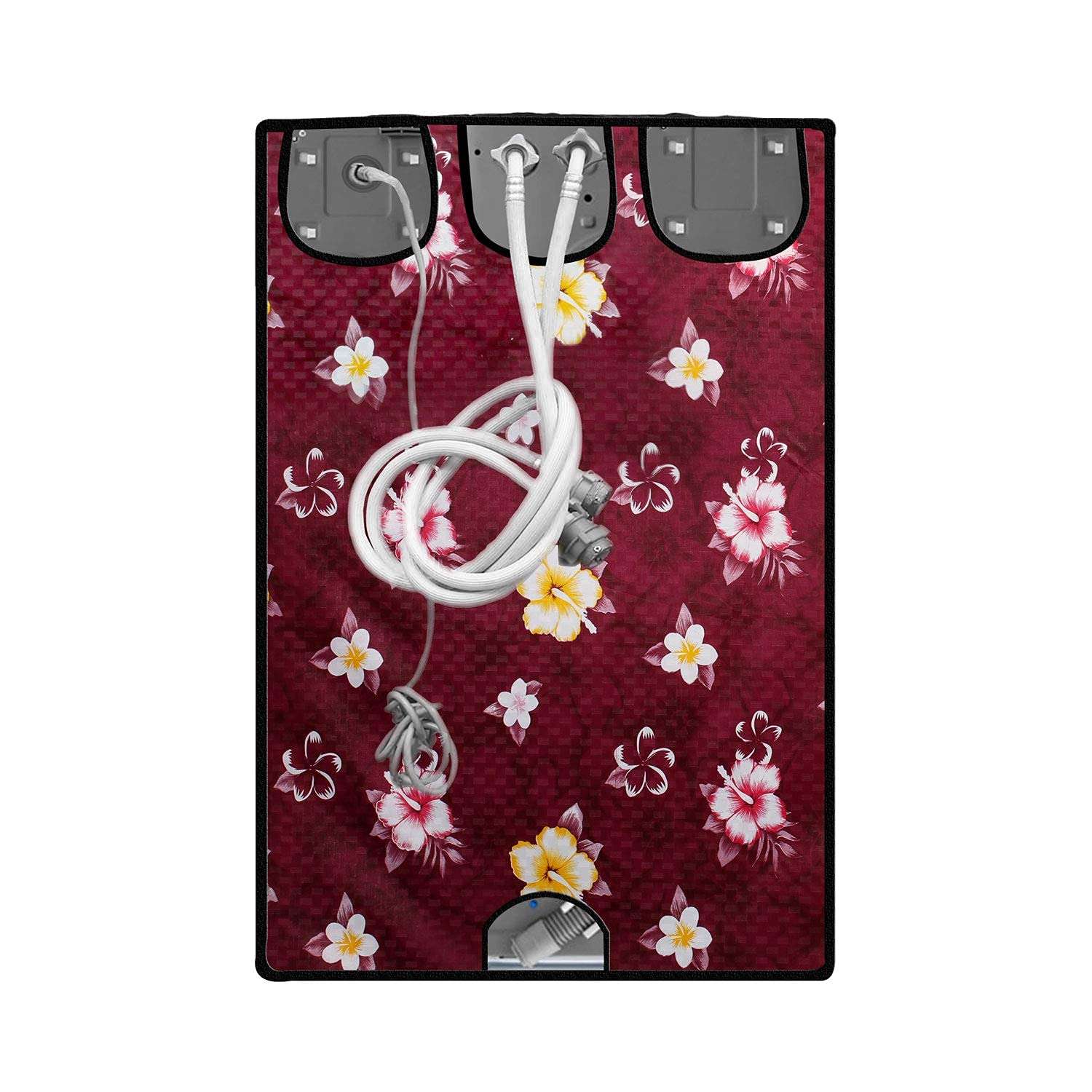 Star Weaves Washing Machine Cover for Godrej 7 Kg Fully-Automatic Front Loading WF Eon 700 PASE White - Waterproof & Dustproof Cover KUM88 5