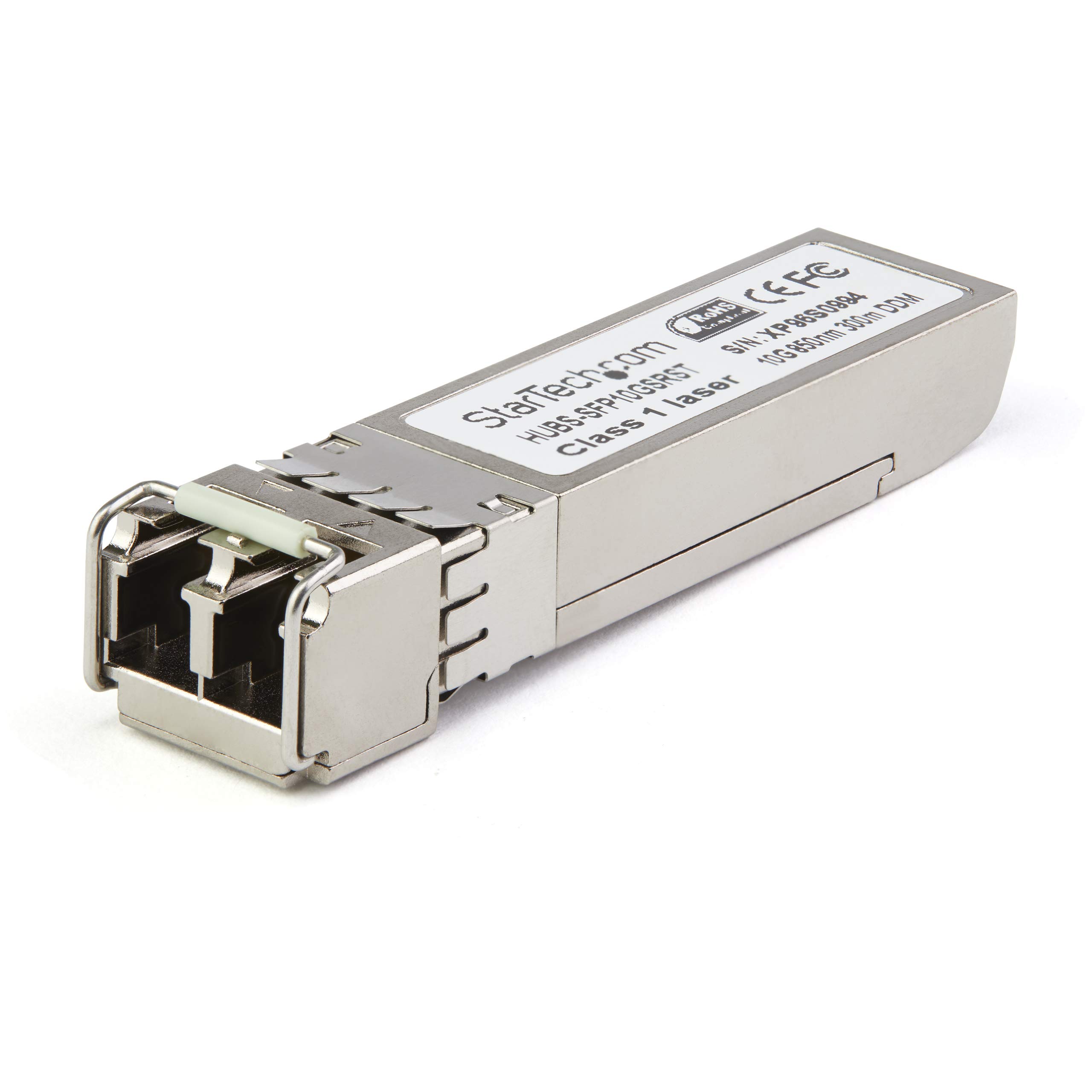 StarTech.com Dell EMC SFP-10G-SR Compatible SFP+ Module - 10GBASE-SR - 10GbE Multimode Fiber MMF Optic Transceiver - 10GE Gigabit Ethernet SFP+ - LC 400m - 850nm - DDM (SFP10GSREMST) 1