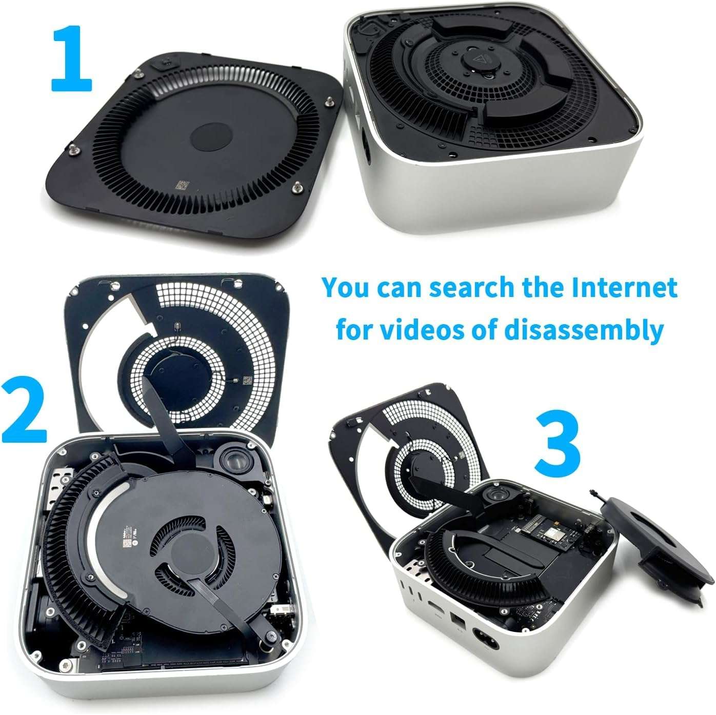 wusheation Mac mini M4 1TB SSD Upgrade – Internal NVMe Hard Drive Replacement Kit for Mac mini M4, DIY Storage Expansion Solution (1, TB) 3