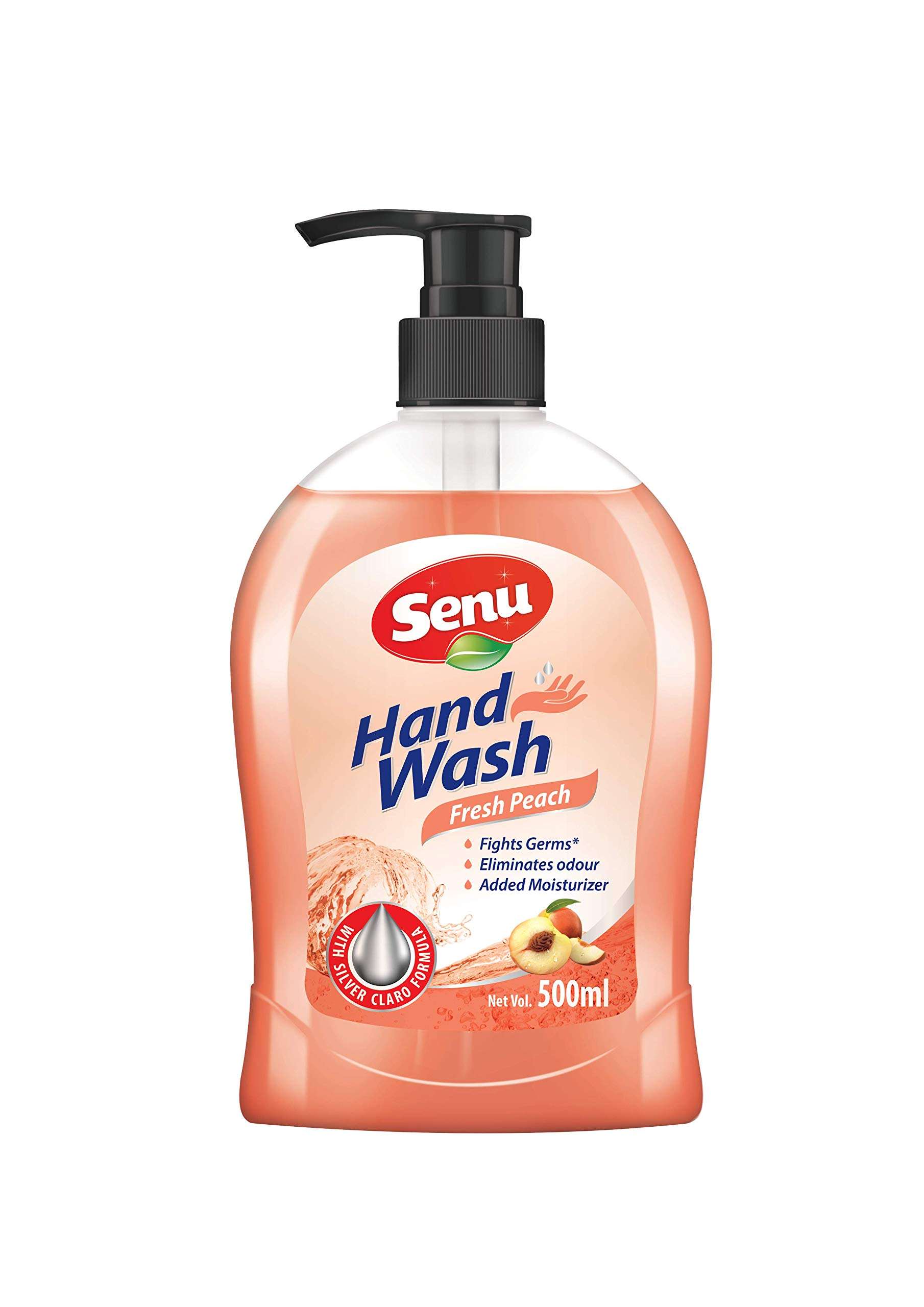 Senu Hand Wash Fresh peach 500 ml 1