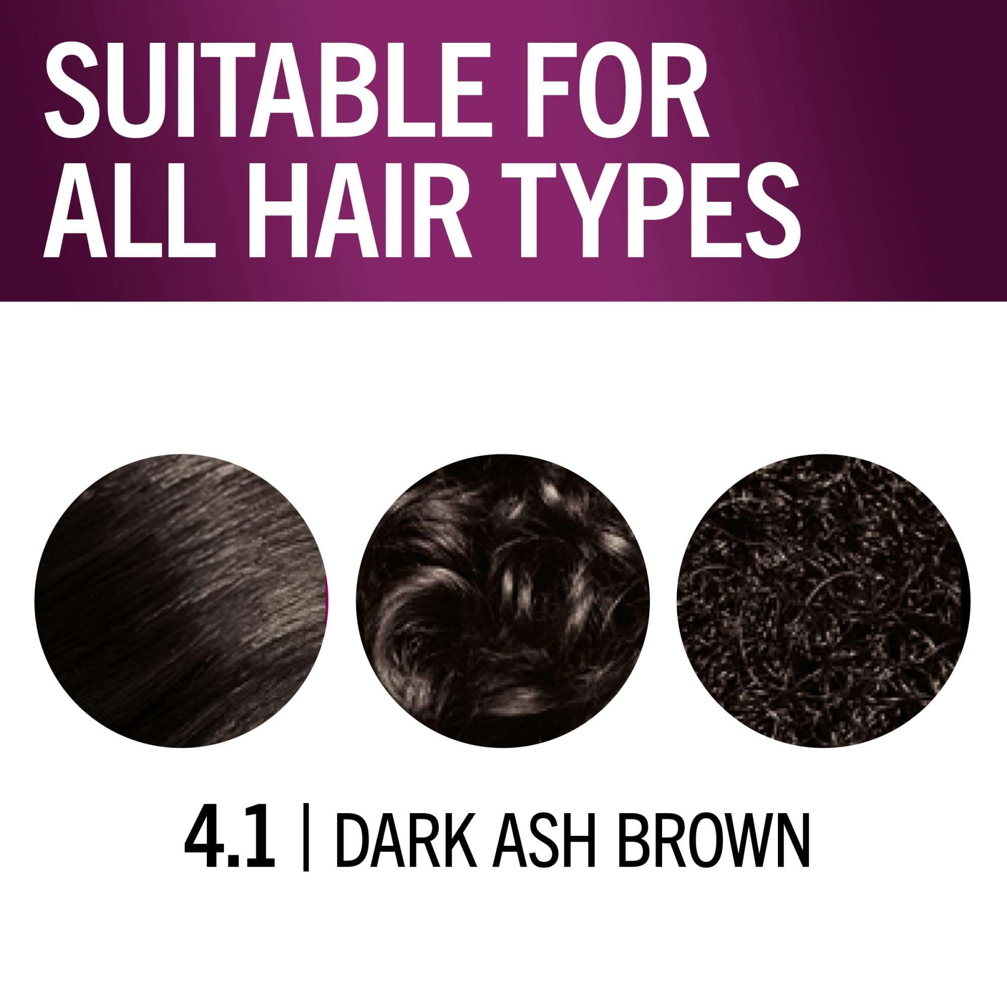 Schwarzkopf Keratin Color Permanent Hair Color Cream, 4.1 Dark Ash Brown, 4.1 Dark Ash Brown, 1 count 4