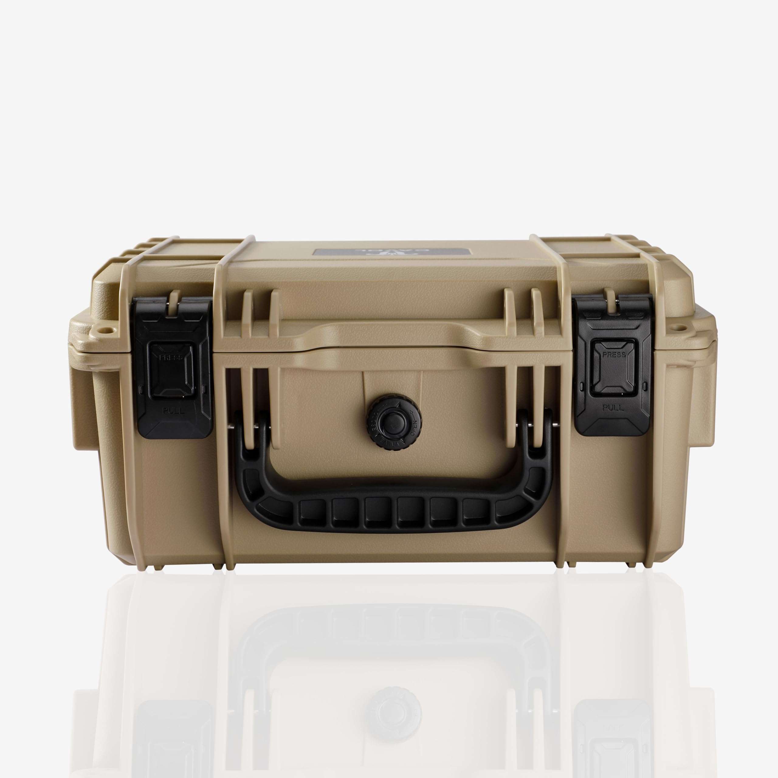 Cavol AC03 Knife Case for 24 Folding Knives-IPX7 Waterproof Heavy Duty Pocket Knife Storage Hard Case Box Storage Organizer, Folding Knife Holder Collection Box (Gobi Yellow) 5