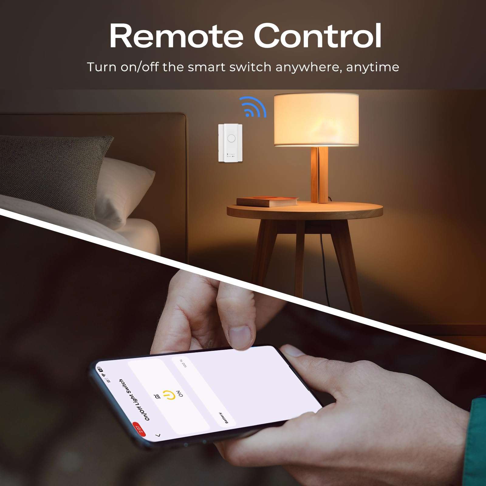 THIRDREALITY Smart Switch MT1, Matter Over Thread, Retrofit for Toggle/Rocker Switches, No Wiring Needed, Requires Thread Border Router, Works with Apple, SmartThings, Google, Home Assistant 5