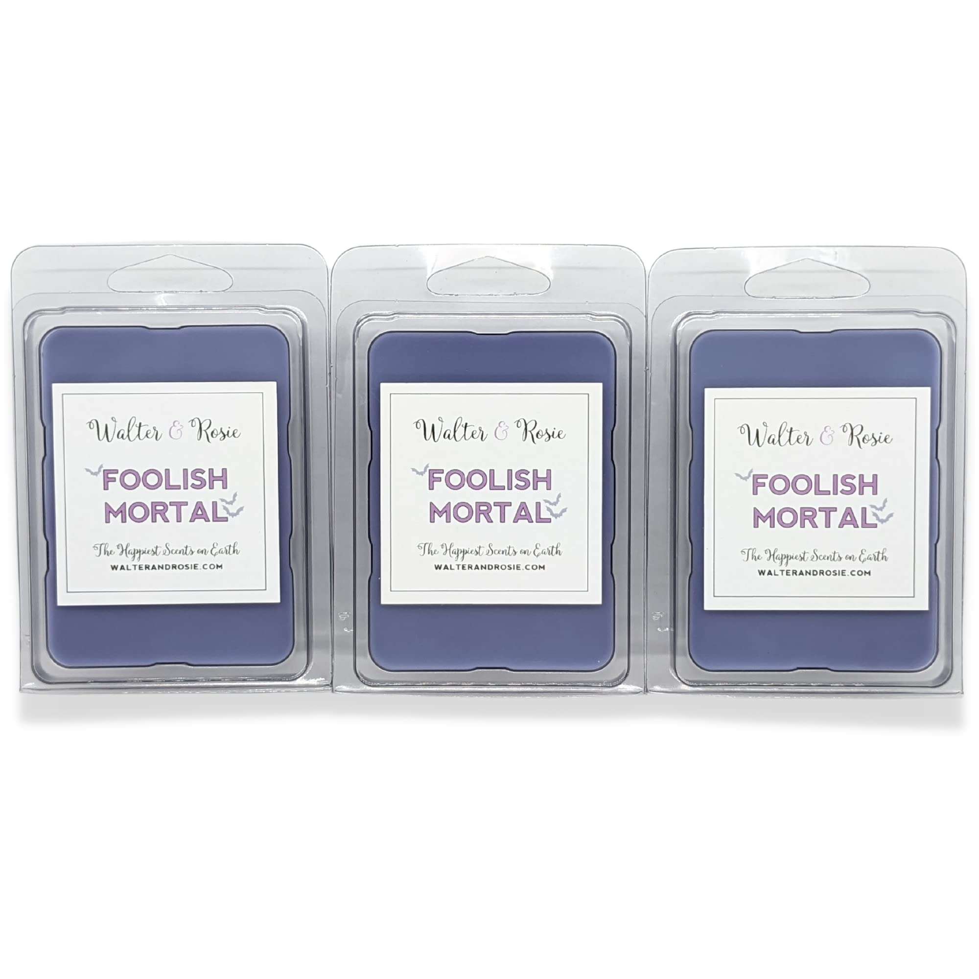Walter & Rosie Candle Co. - Foolish Mortal - Wax Melt - 3 Pack - Inspired by Disney Scents - Smell Like Disney Resorts - The Happiest Scents on Earth - Soy Blend - Up to 18 Hrs 1