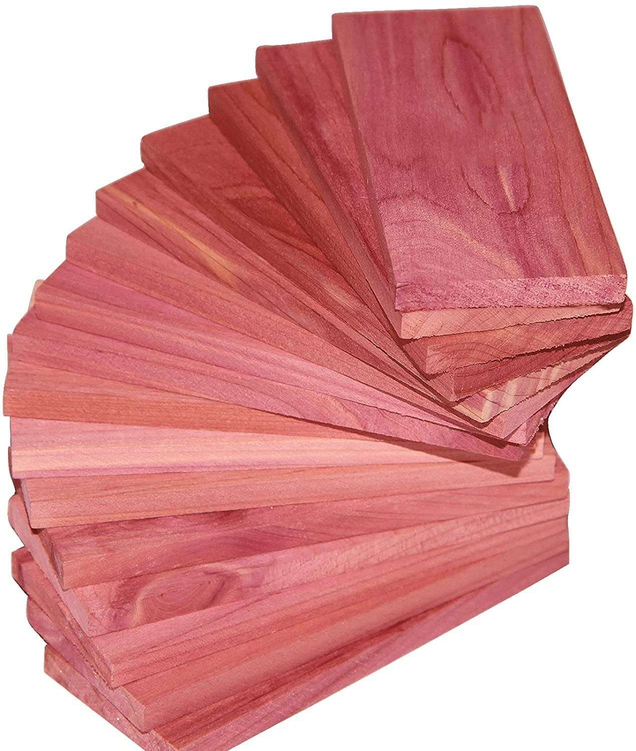 Cedar Blocks for Clothes Storage and Closet Organization - Natural Cedar Hang Ups and Blocks for Drawer Freshening and Clothes Protection(16 pcs Blocks) 1
