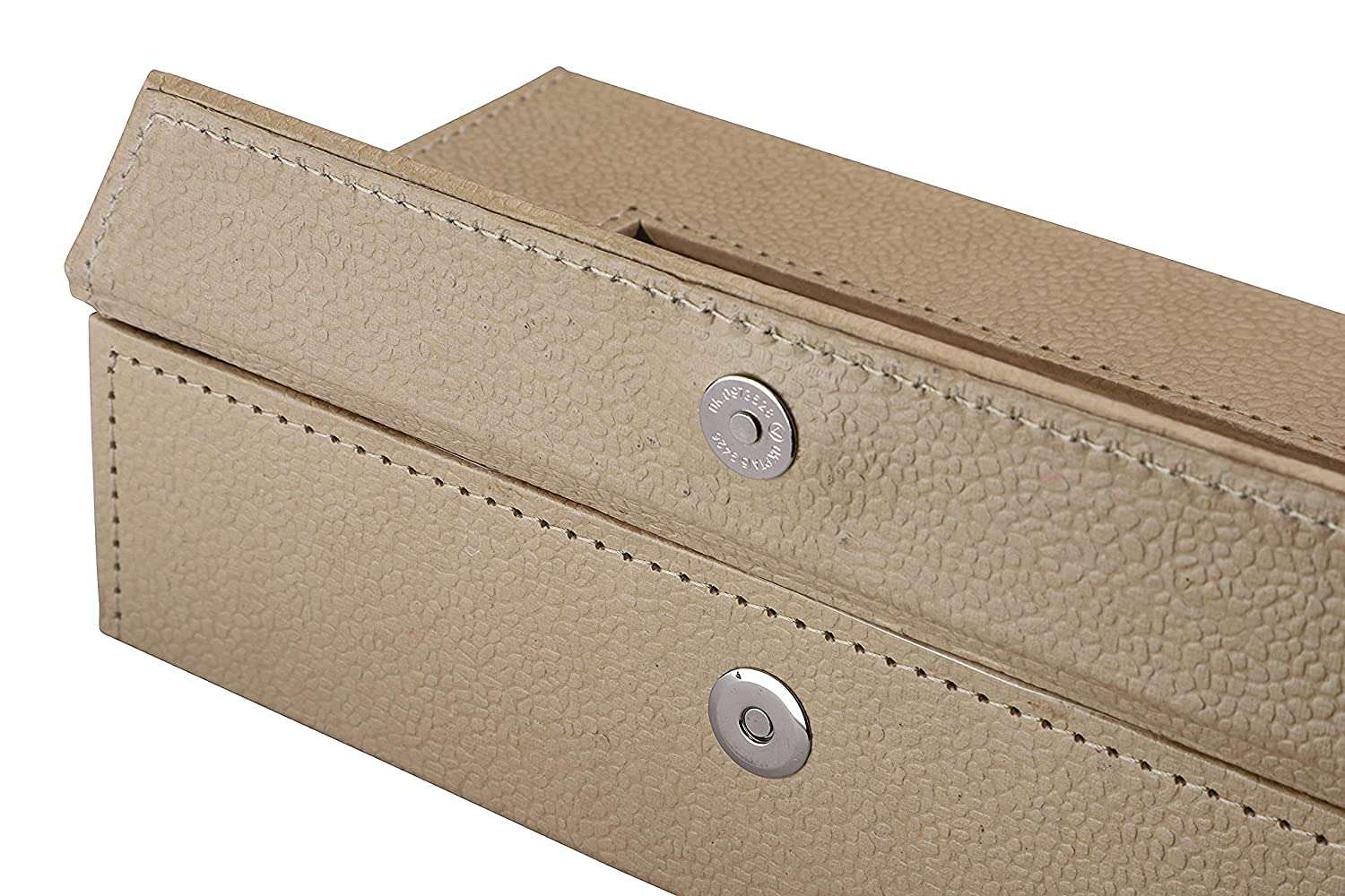 Kozdiko Car Tissue Box Paper Tissue Holder Beige with 200 Sheets(100 Pulls) for Toyota Yaris 5