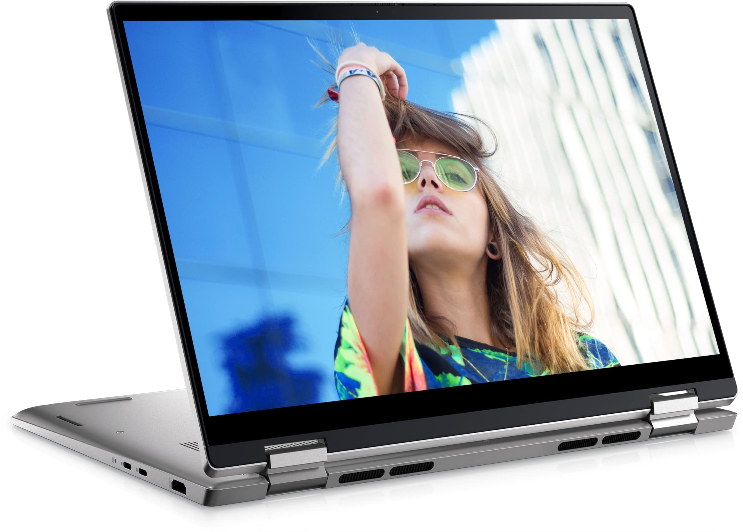 2022 Dell Inspiron i7420 7000 Series 2-in-1 Laptop 14" FHD+ Touchscreen 10-Core 12th Intel i7-1255U Iris Xe Graphics 16GB DDR4 1TB NVMe SSD Wi-Fi 6E Backlit Keyboard Fingerprint Windows 11 Pro 4