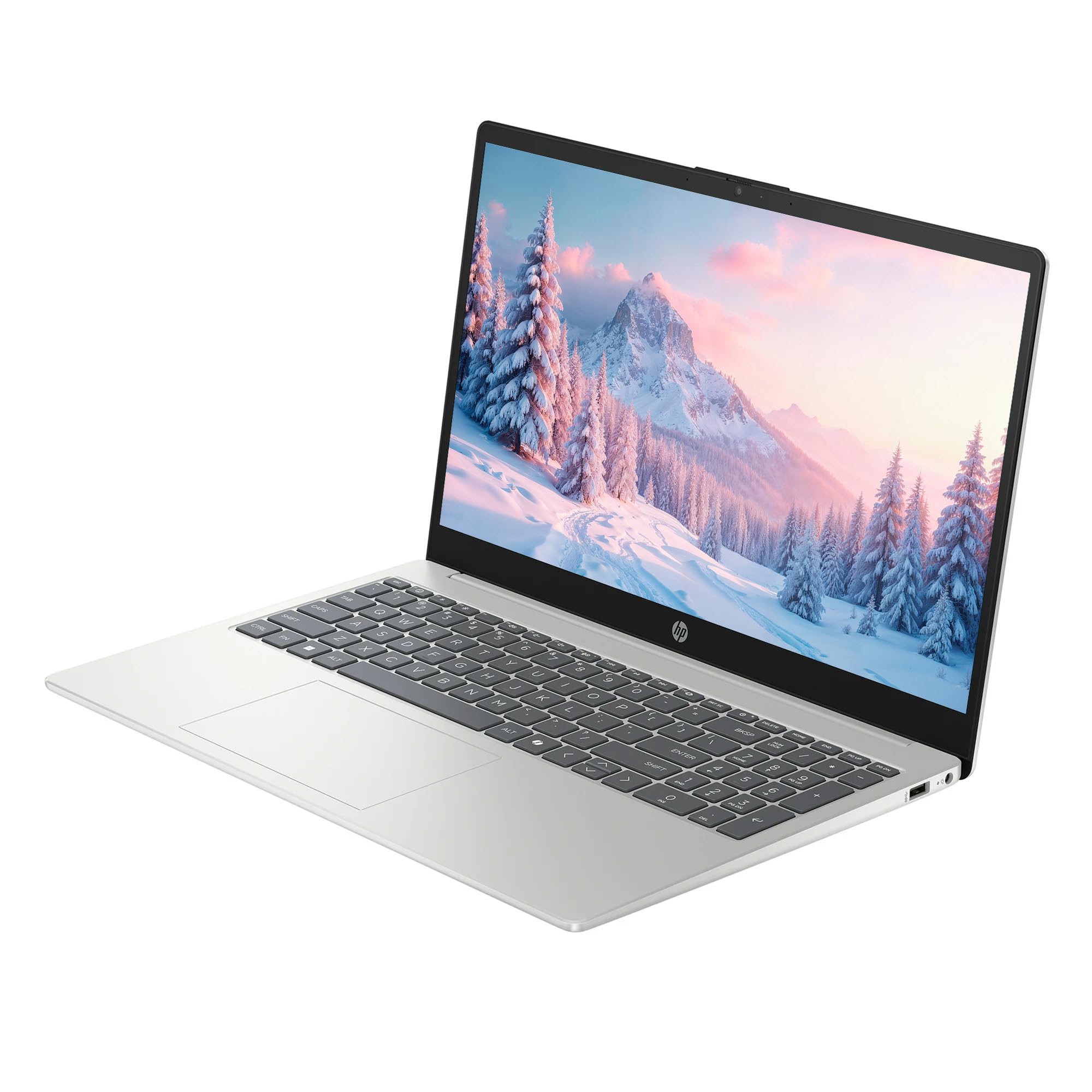 HP 15.6" Touchscreen Laptop Computer, 64GB RAM 2.5TB Storage (2TB SSD+512GB Docking Station Set), Intel Core i7-1355U, FHD 1920 x 1080 IPS Display, Copilot AI, Windows 11, SageNova Earphones, Silver 5