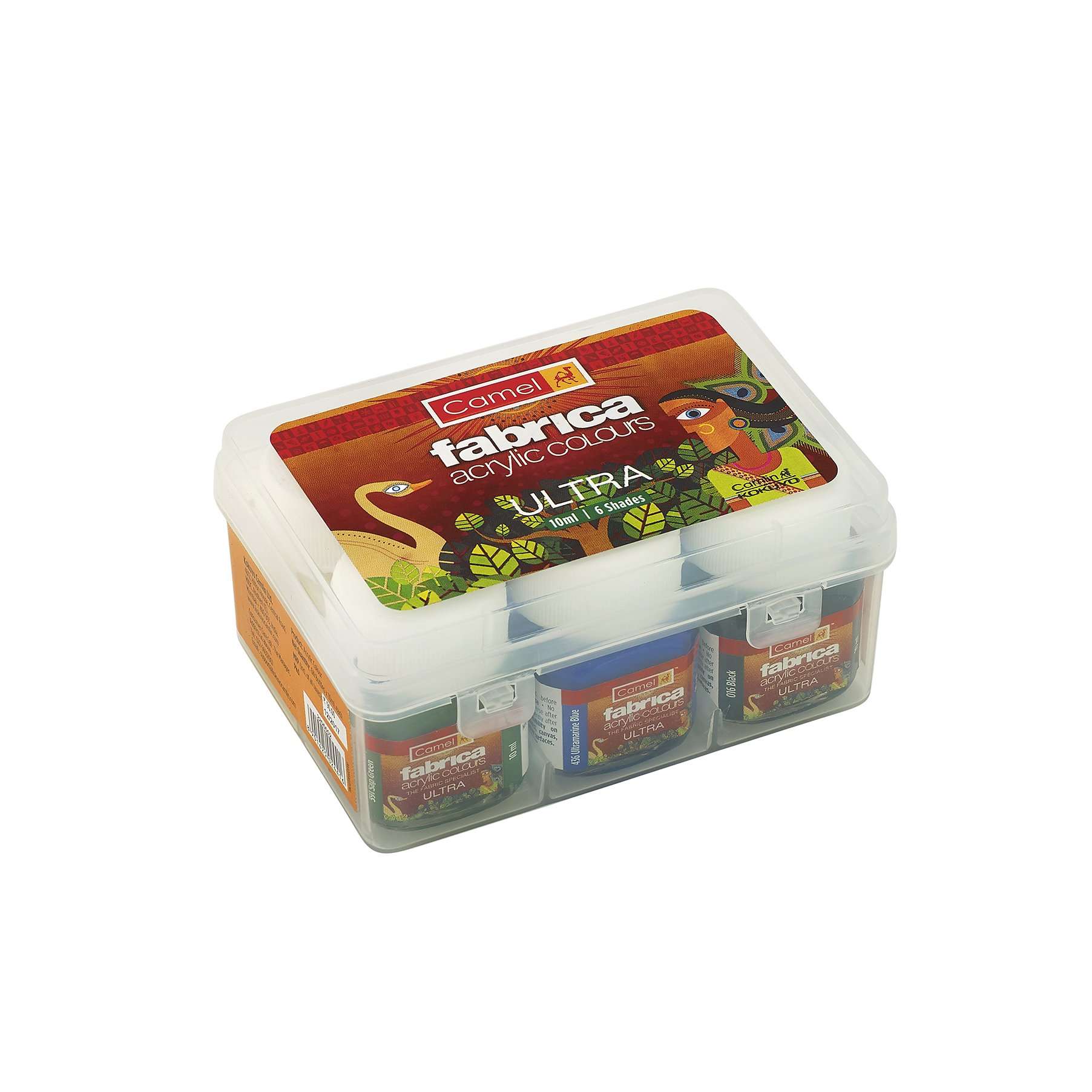 Camlin Kokuyo Fabrica Acrylic Ultra Colors - 10Ml Each, 6 Shades & Camel Camlin Kokuyo Student Poster Color - 10Ml Each, 14 Shades 3