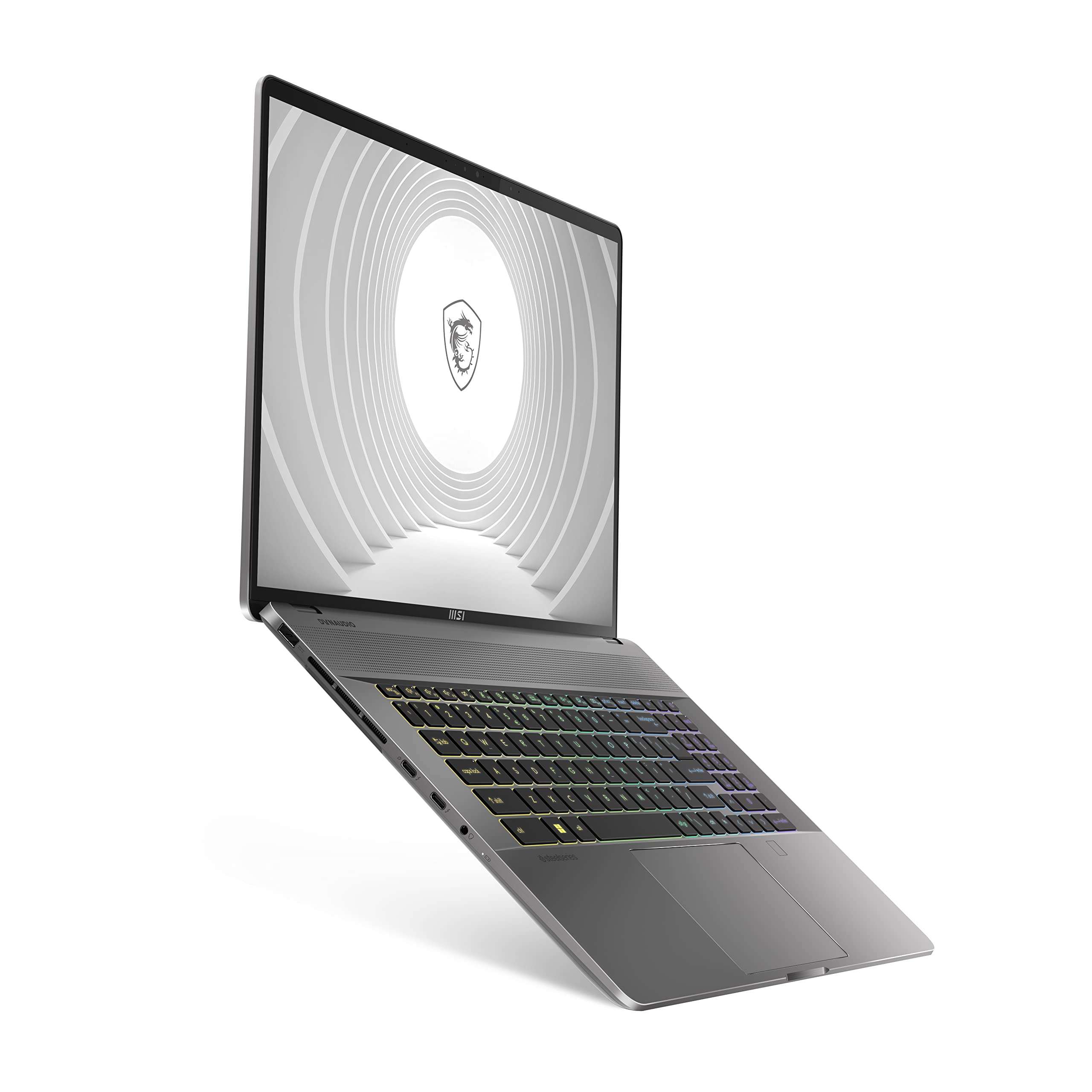 MSI CreatorPro Z17, Intel 12th Gen. i7-12700H, 43CM QHD+ 165Hz Creator Laptop (32GB/1TB NVMe SSD/ Windows 11 Pro/Nvidia RTX A5500 16GB GDDR6/Lunar Grey/2.49Kg), A12UMST-237IN 6