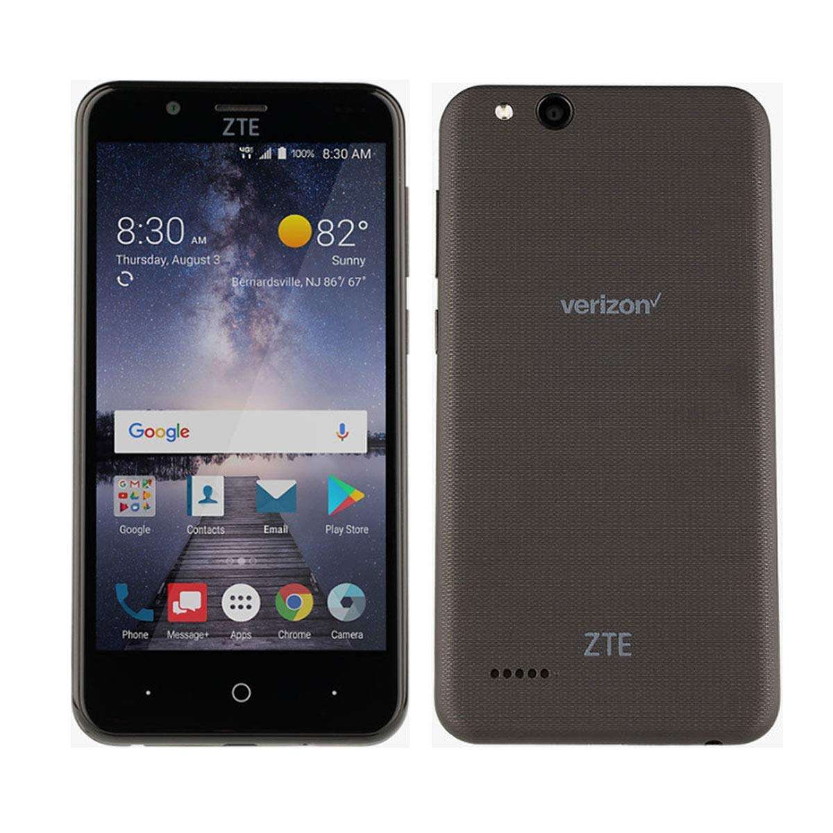 ZTE VZW-Z839PP Blade Vantage 5 16GB 1.1GHz 2GB Prepaid LTE Verizon Smartphone, Black, Carrier Locked to Verizon Prepaid 2