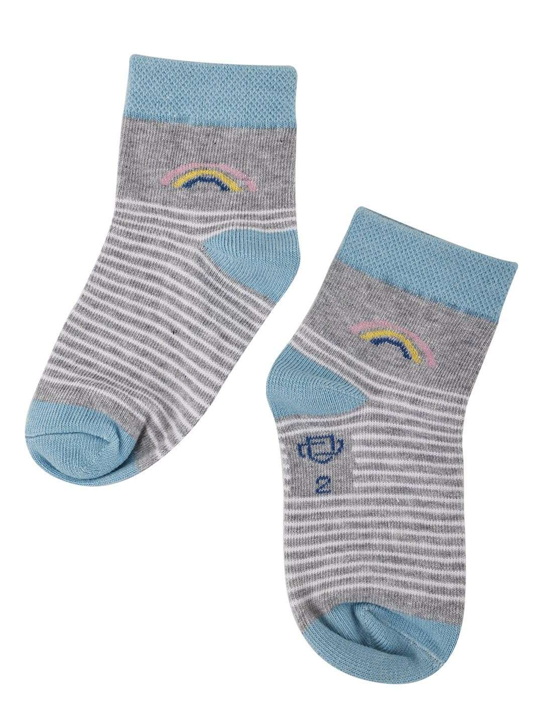 Dollar Kids Socks For Boys & Girls In Blended Cotton (Pack Of 3) 6