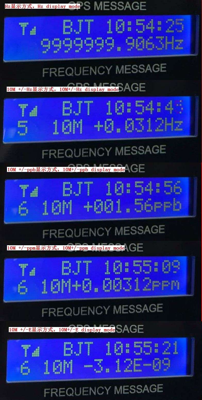 10MHZ Output SINE Wave GPS DISCiPLINED Clock GPSDO LCD Display 5