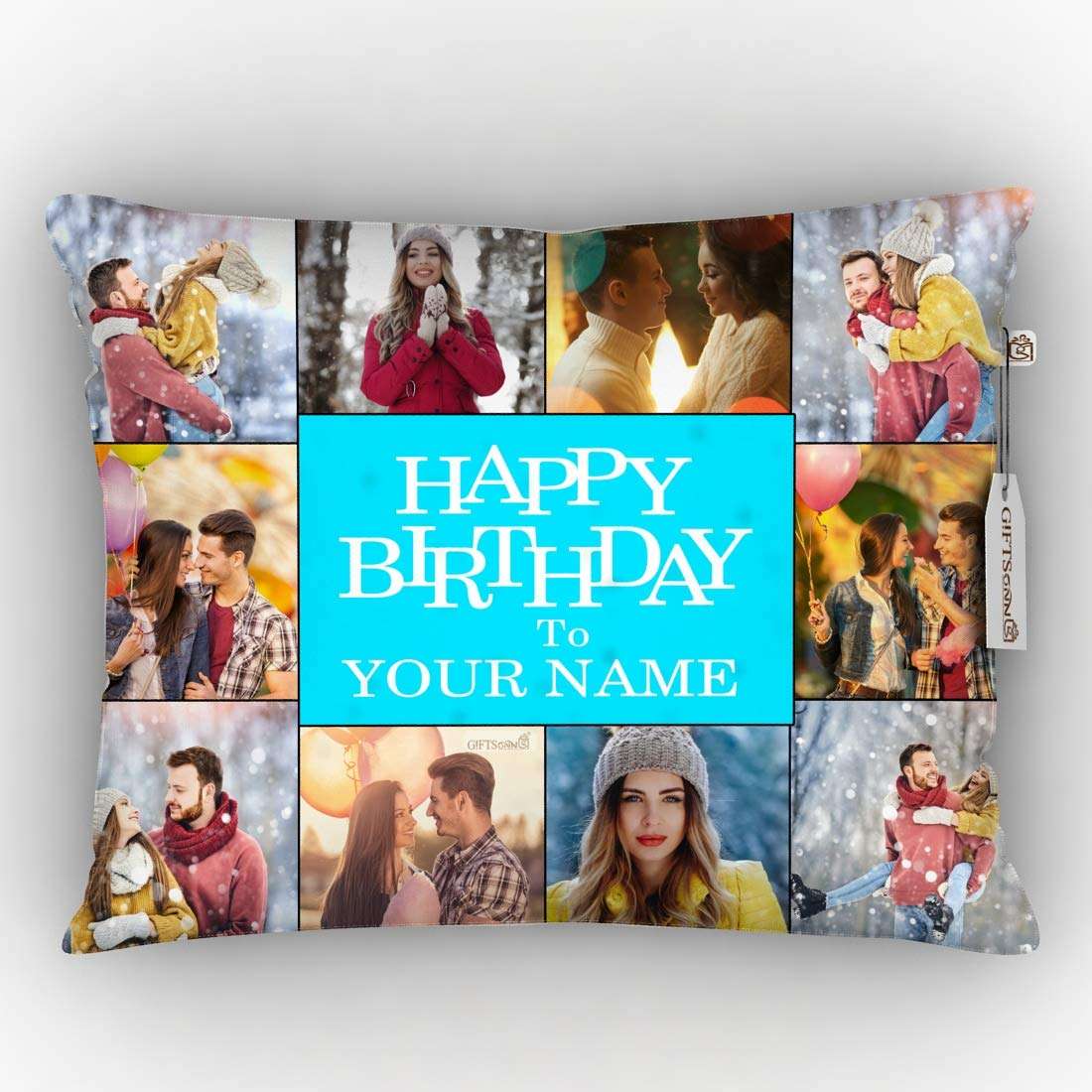 GiftsOnn Customized Printed Cushion with Filler - 12 * 15 inches Gift for Everyone 3