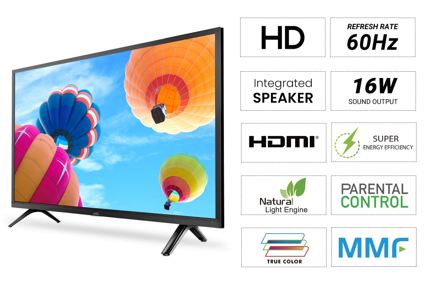 iFFALCON 80 cm (32 inches) HD Ready LED TV 32E32 (Black) 3