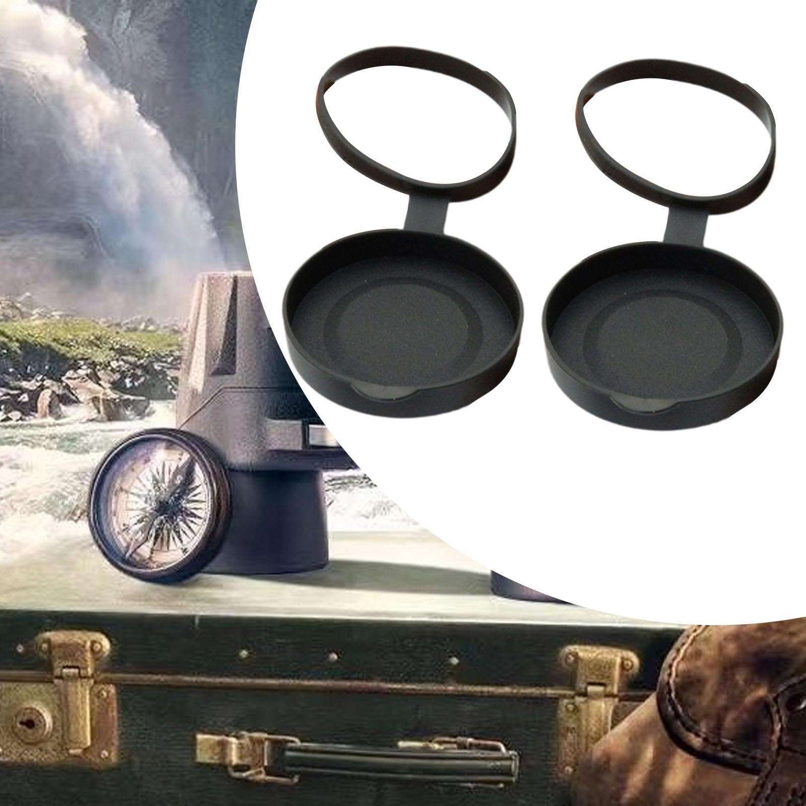 ZGUZMCMK Lens Covers for Binoculars - Kit, Objective 3