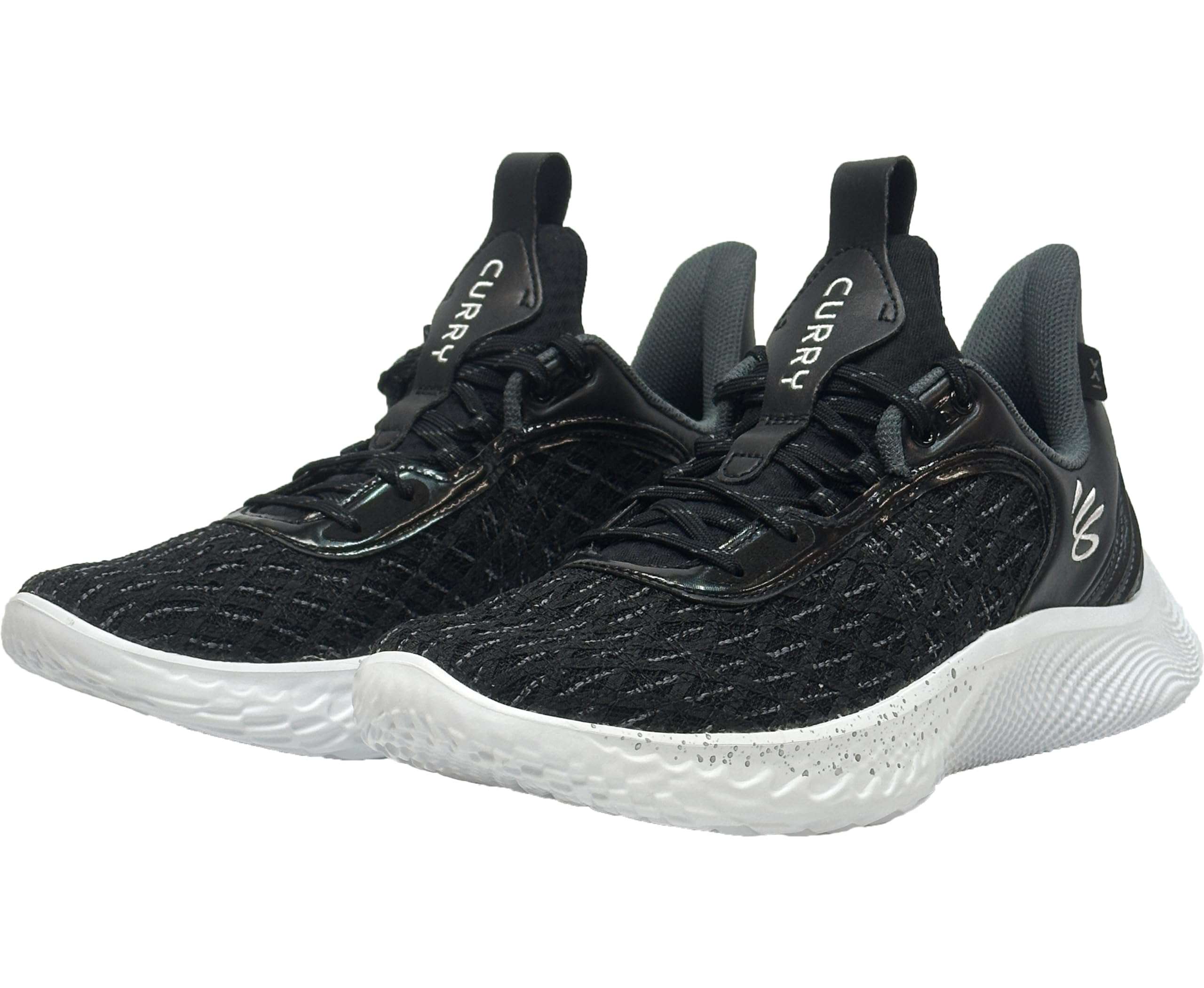 Under Armour Curry Flow 9 Team Basketball Shoes (Black/White 001, us_Footwear_Size_System, Adult, Men, Numeric, Medium, Numeric_9_Point_5) 5