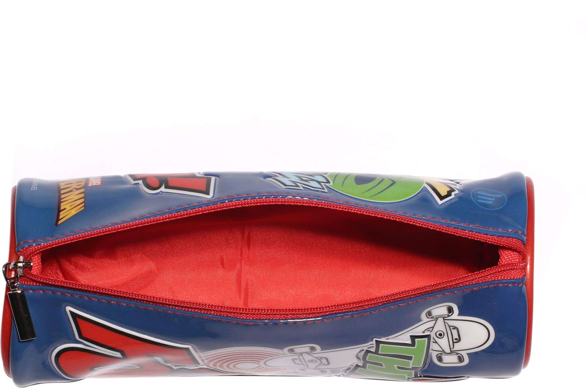 QIPS by HMI Marvel Spider Man Licensed Round Shaped Pencil Pouch Bag 2
