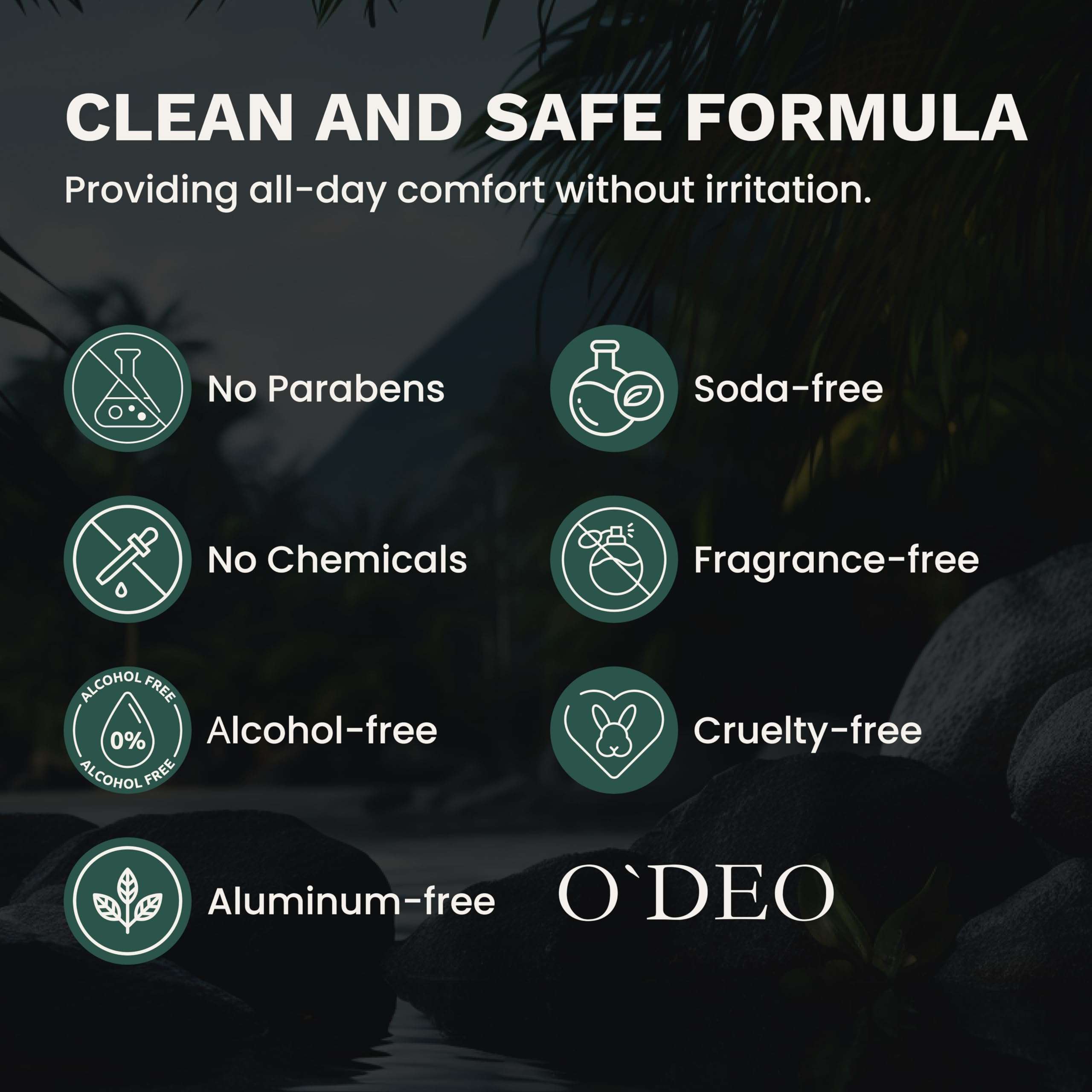 Aluminum Free Deodorant for Men – All Natural Deodorant Spray – Organic Deodorant for Men 4 fl oz of Natural Deodorant Unscented for Sensitive Skin 4