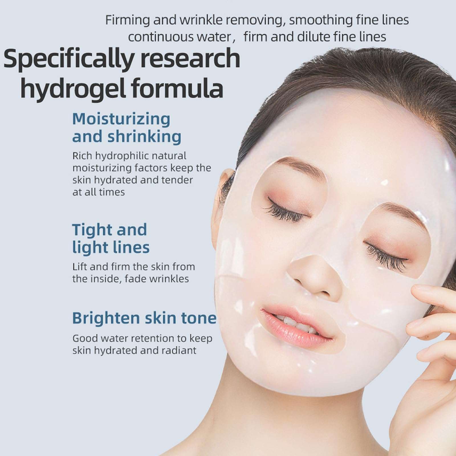 Ueseinl 4 Pack Collagen Face Mask – Anti-Aging, Firming, and Moisturizing Bio-Collagen Mask for Radiant Skin – Reduces Fine Lines and Wrinkles, Instant Brightening 4