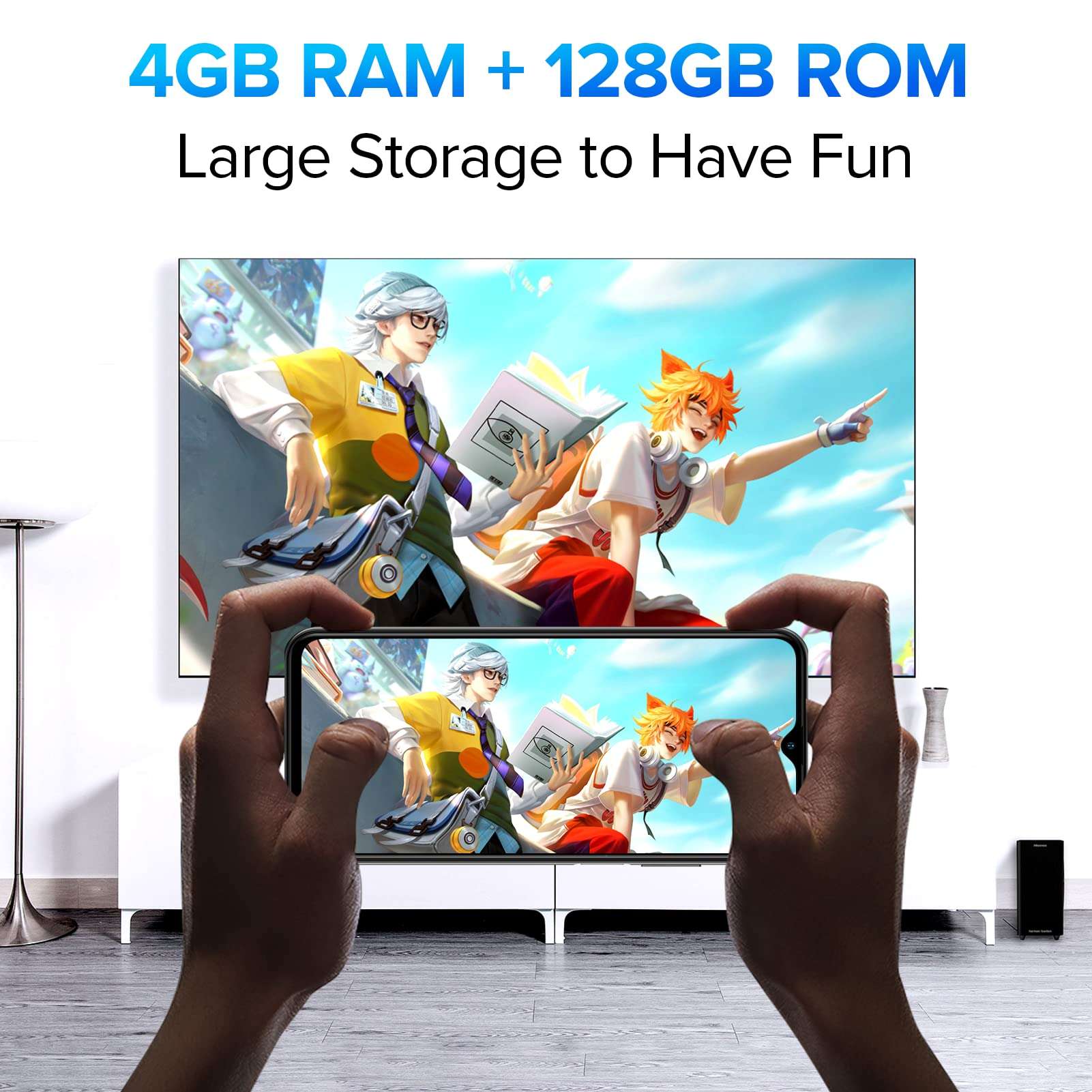 Ulefone Note 12 Unlocked Cell Phone, 4G Unlocked Smartphone, 6.82” Ultra-Large Screen with Slim Structure, 7700mAh Battery, 4+128GB, 3-Card Slot, Face Unlock/Fingerprint Recognition, Black 4