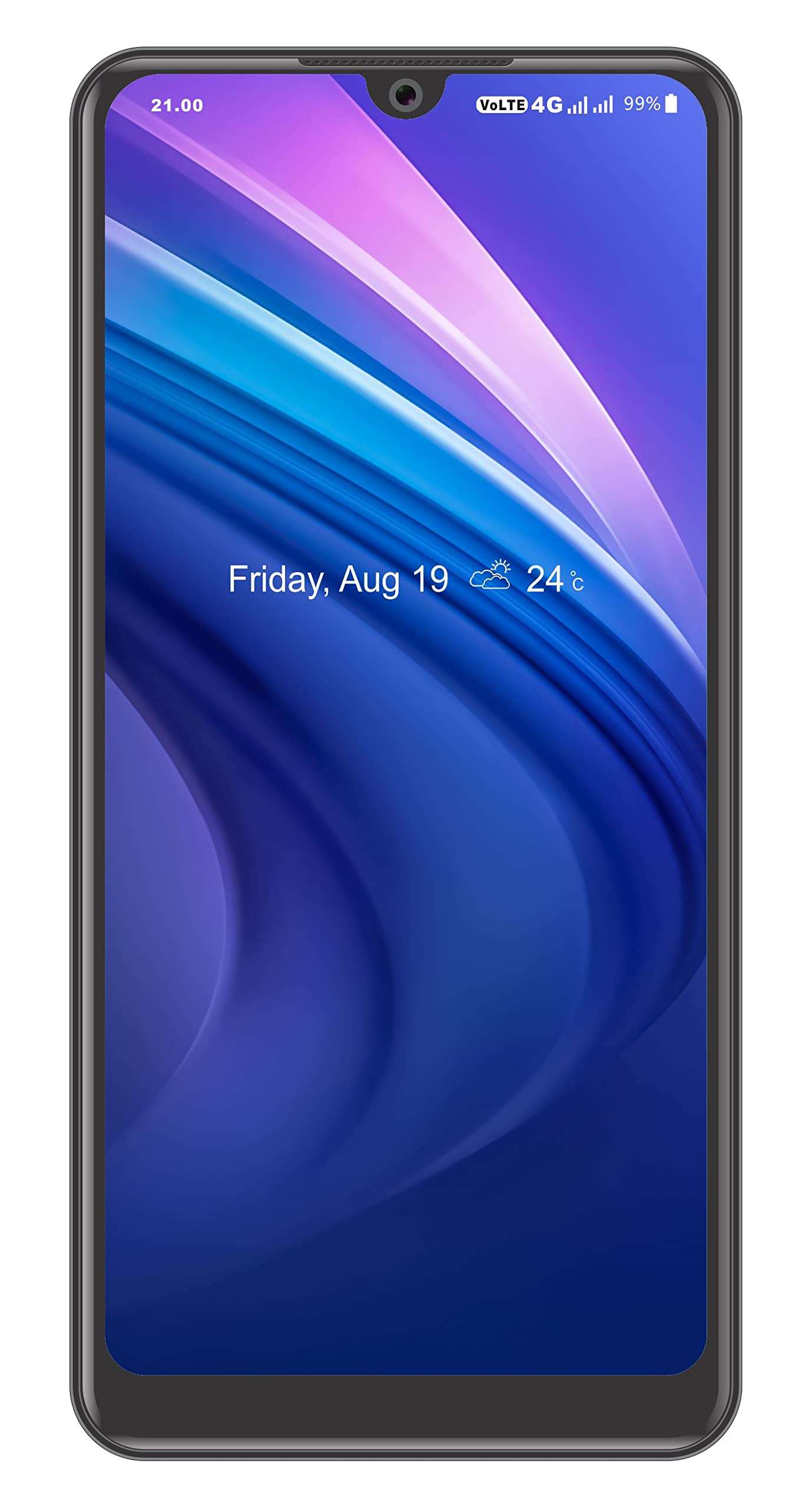 MAPLIN Pluzz P13 4G Volte (8 GB / 256 GB) with 6.3 Inch FHD Smartphone (Blue) 1