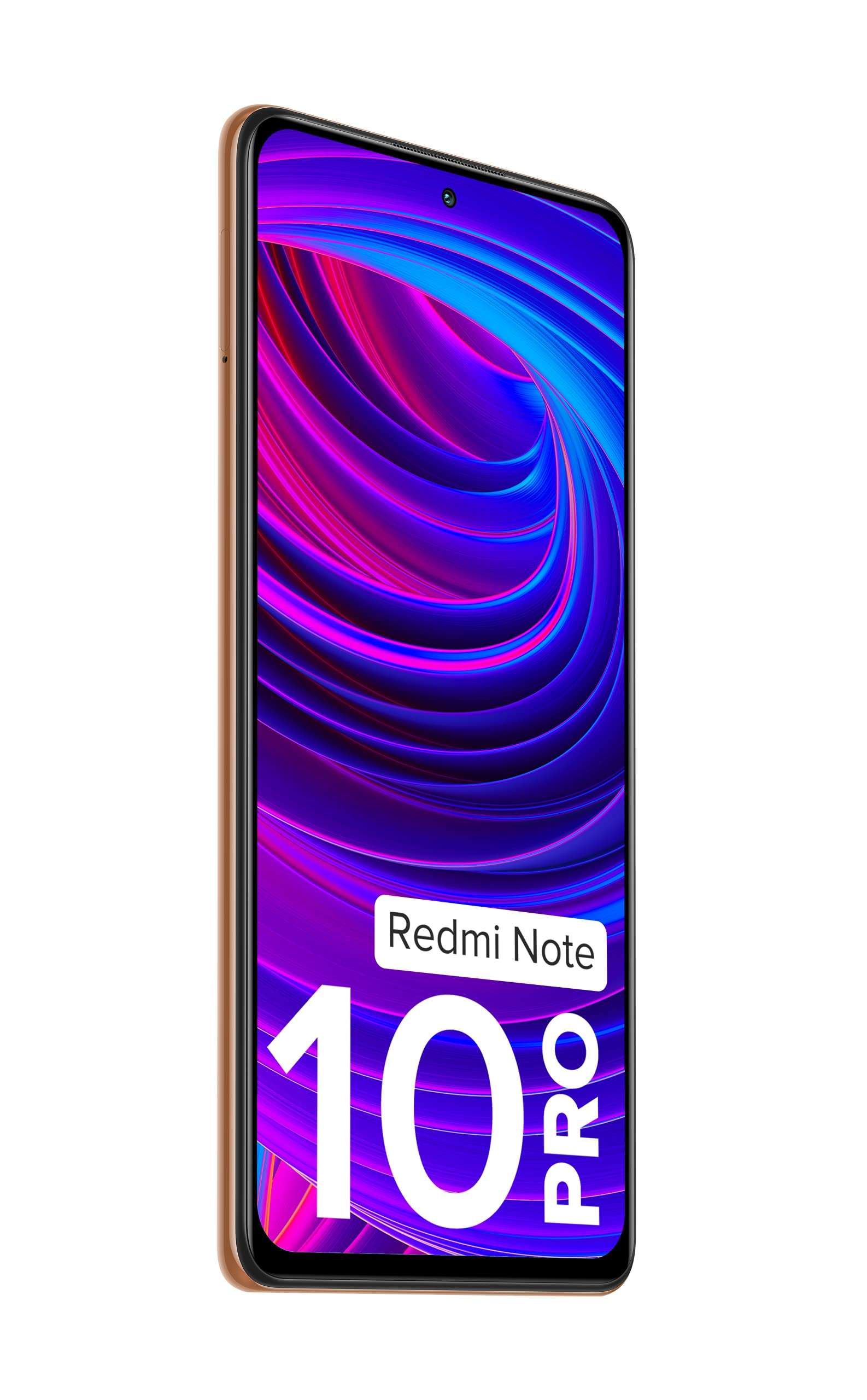 Redmi Note 10 Pro (Vintage Bronze, 8GB RAM, 128GB Storage) -120hz Super Amoled Display | 64MP with 5MP Super Tele-Macro, Normal 5