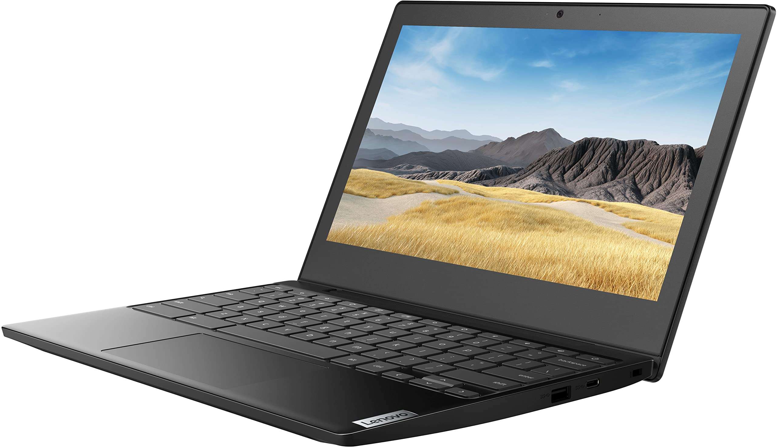 lenovo 11.6" Chromebook Laptop (Latest Model), Intel Celeron Dual Core Processor, 4GB RAM, 64GB eMMC, Wi-Fi, Webcam, Intel UHD Graphics 600, Long Battery Life, NLY MP, Chrome OS 3