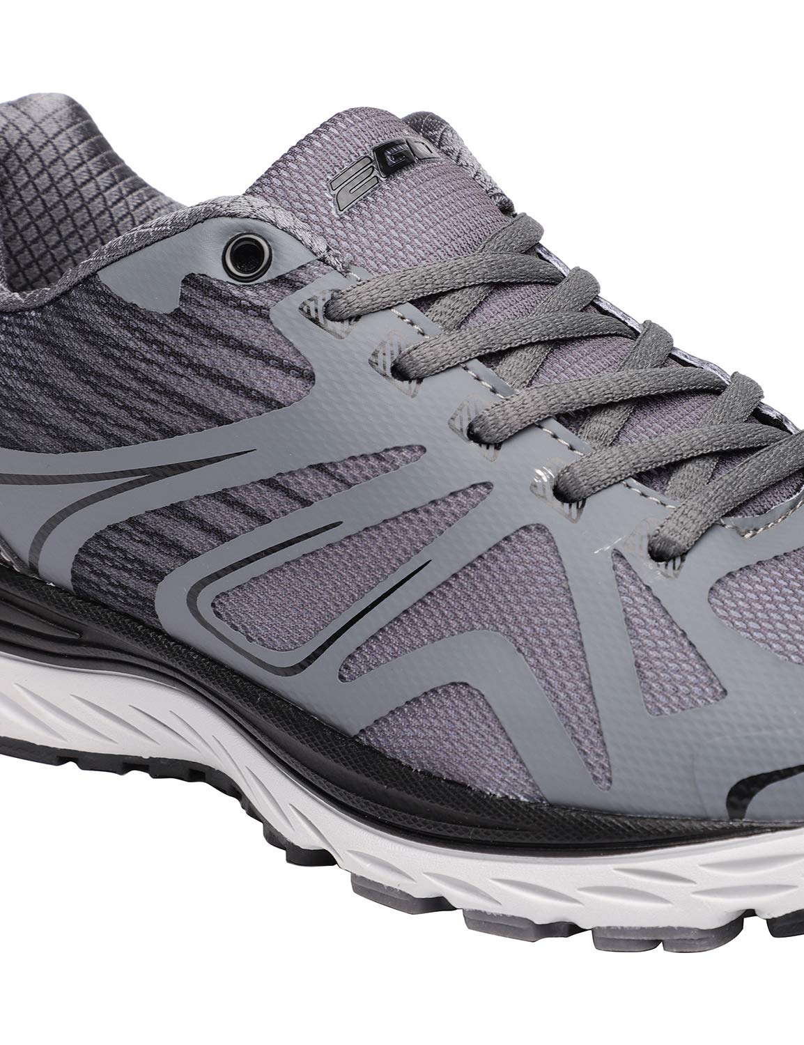 2GO Men's Medium Grey Running Shoes - 10 UK/India (44 EU) (EL-GFW016-S9) 6