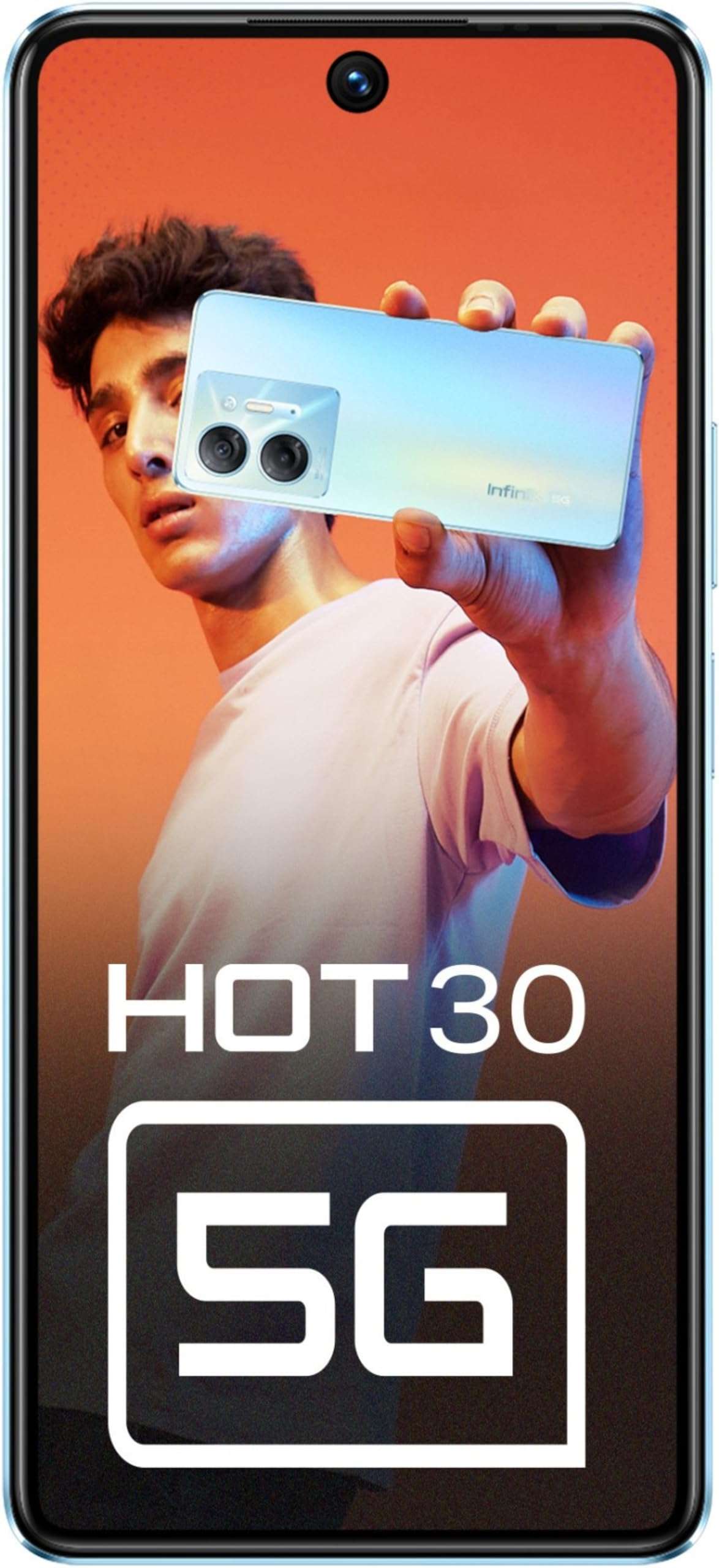 Infinix HOT 30 5G (128 GB) (8 GB RAM) (Aurora Blue) 3